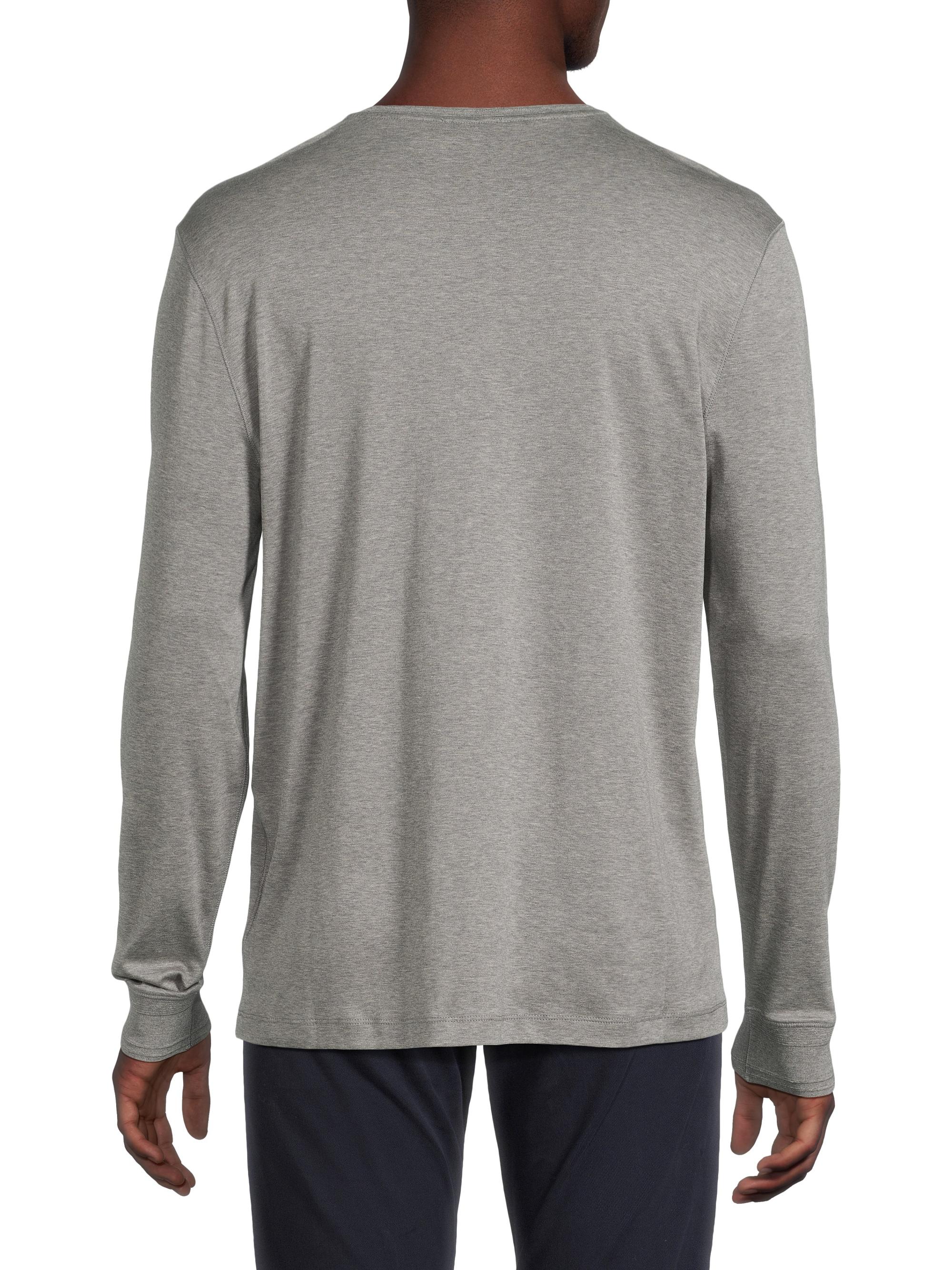 Ralph Lauren Purple Label Interlock Henley Shirt | Saks Fifth Avenue