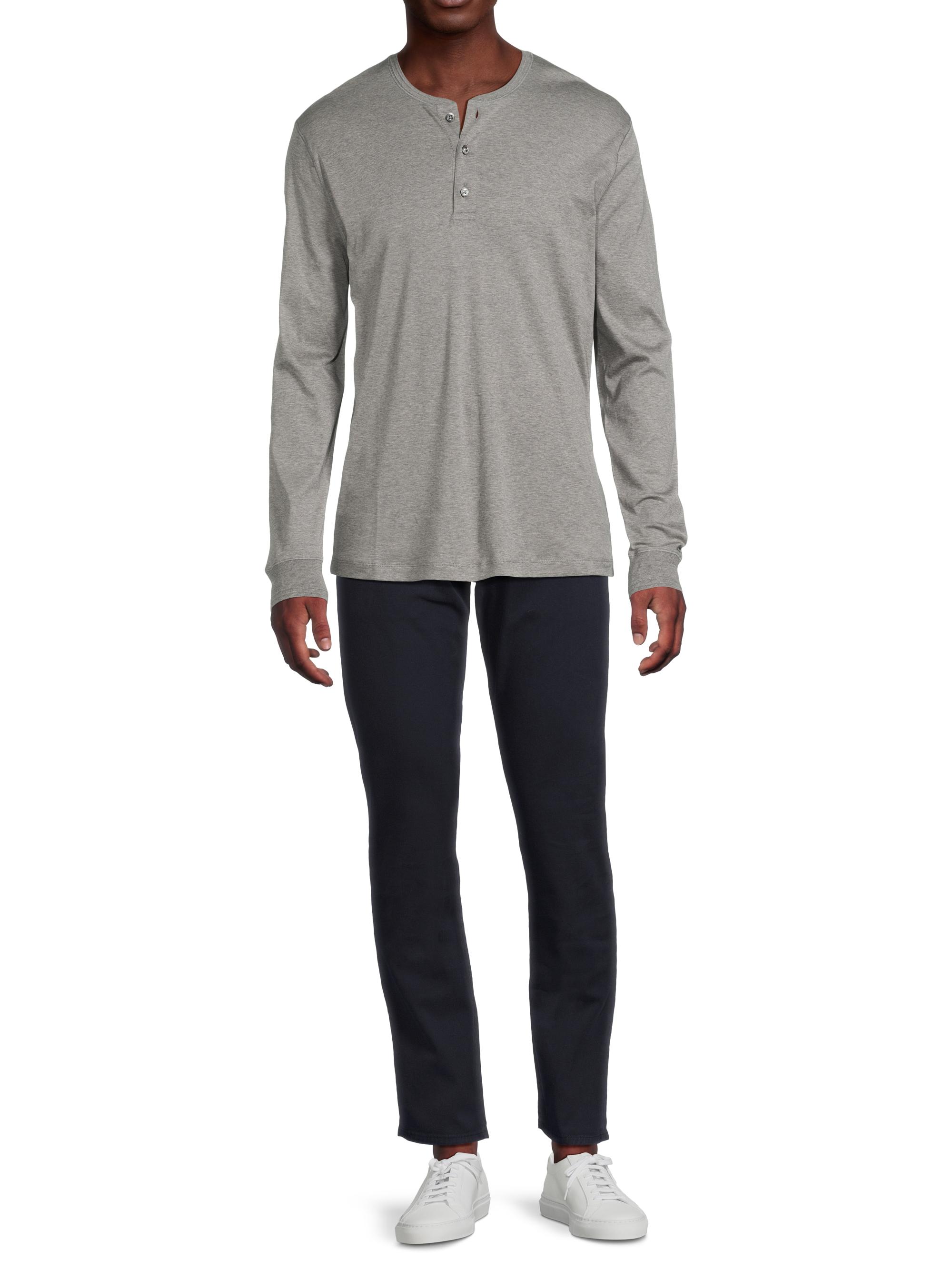 Ralph Lauren Purple Label Interlock Henley Shirt | Saks Fifth Avenue