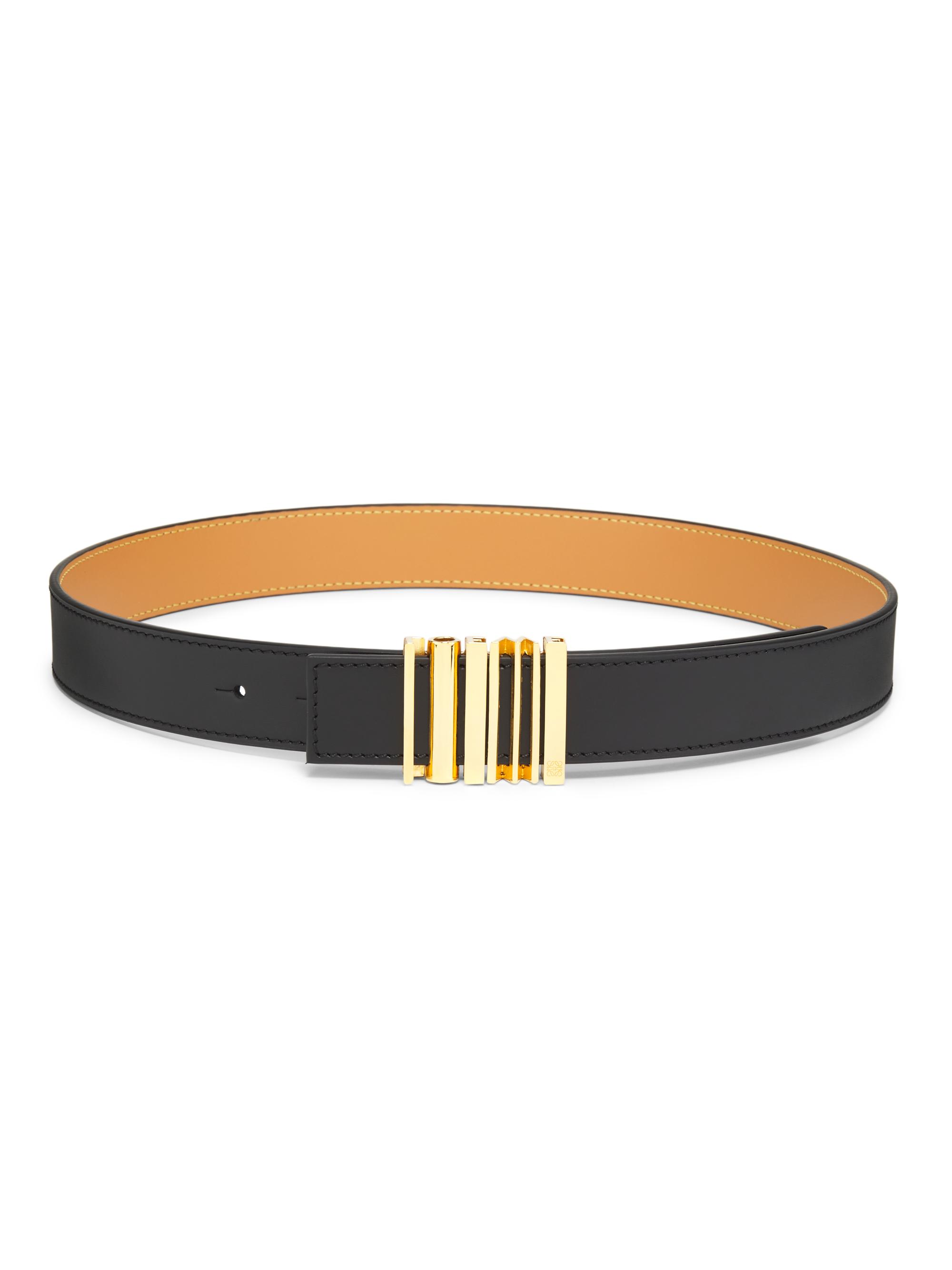 LOEWE Reversible Anagram Leather Belt | Saks Fifth Avenue