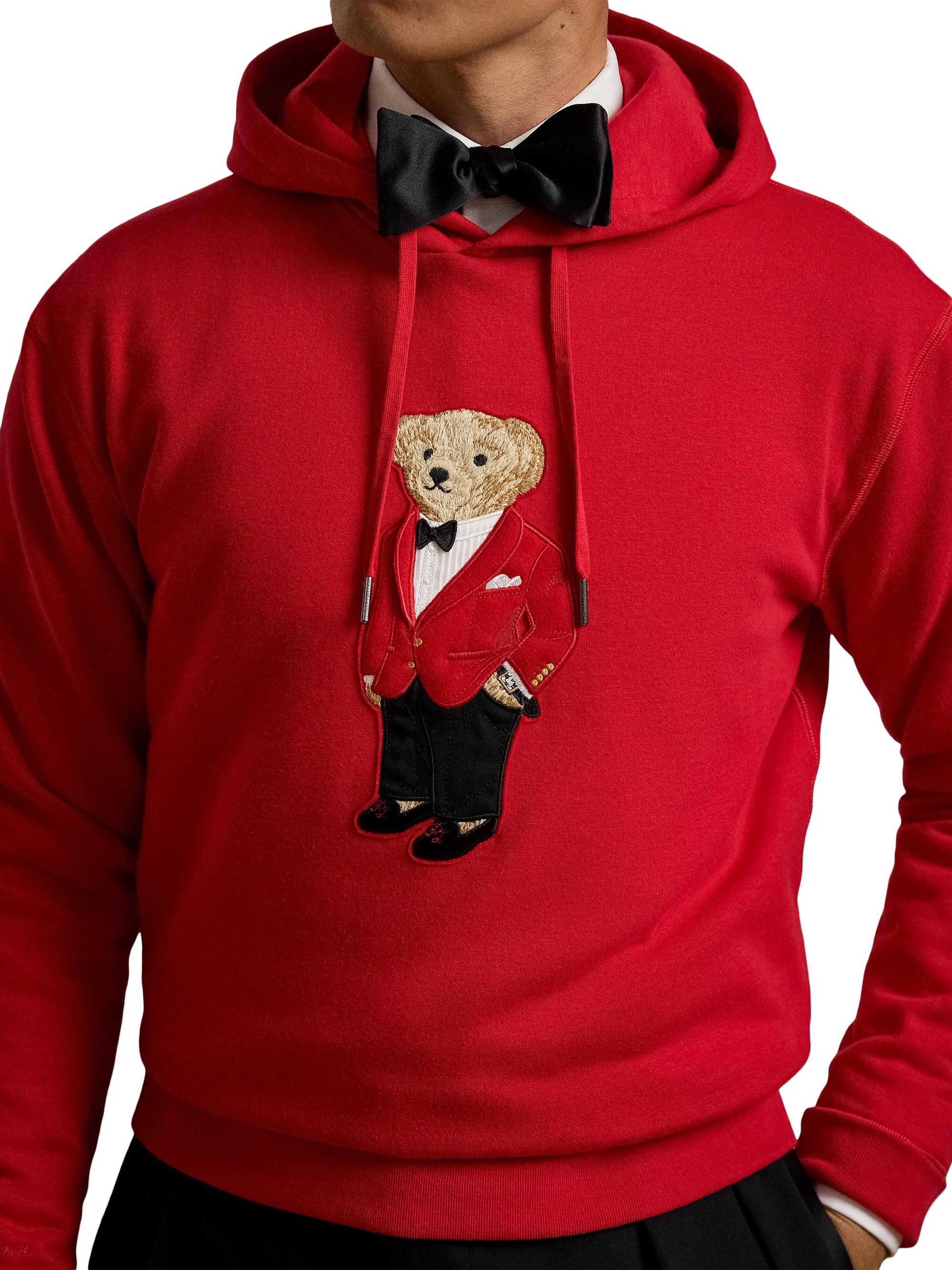 Ralph Lauren Purple Label Lunar New Year Polo Bear Hoodie | Saks