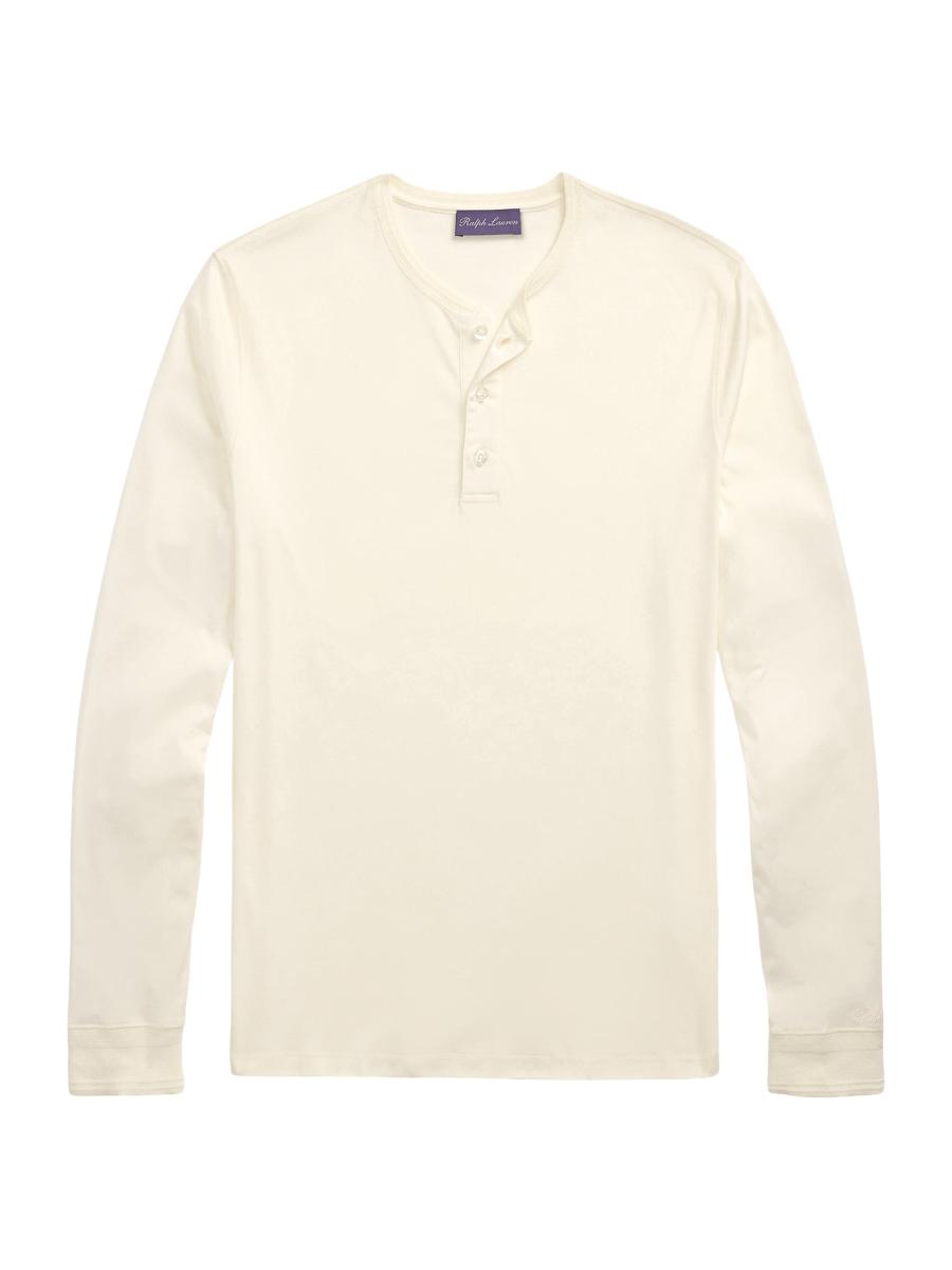 Ralph Lauren Purple Label インターロックコットン・Tシャツ Ralph Lauren Purple Label Interlock Cotton Crewneck T-Shirt
