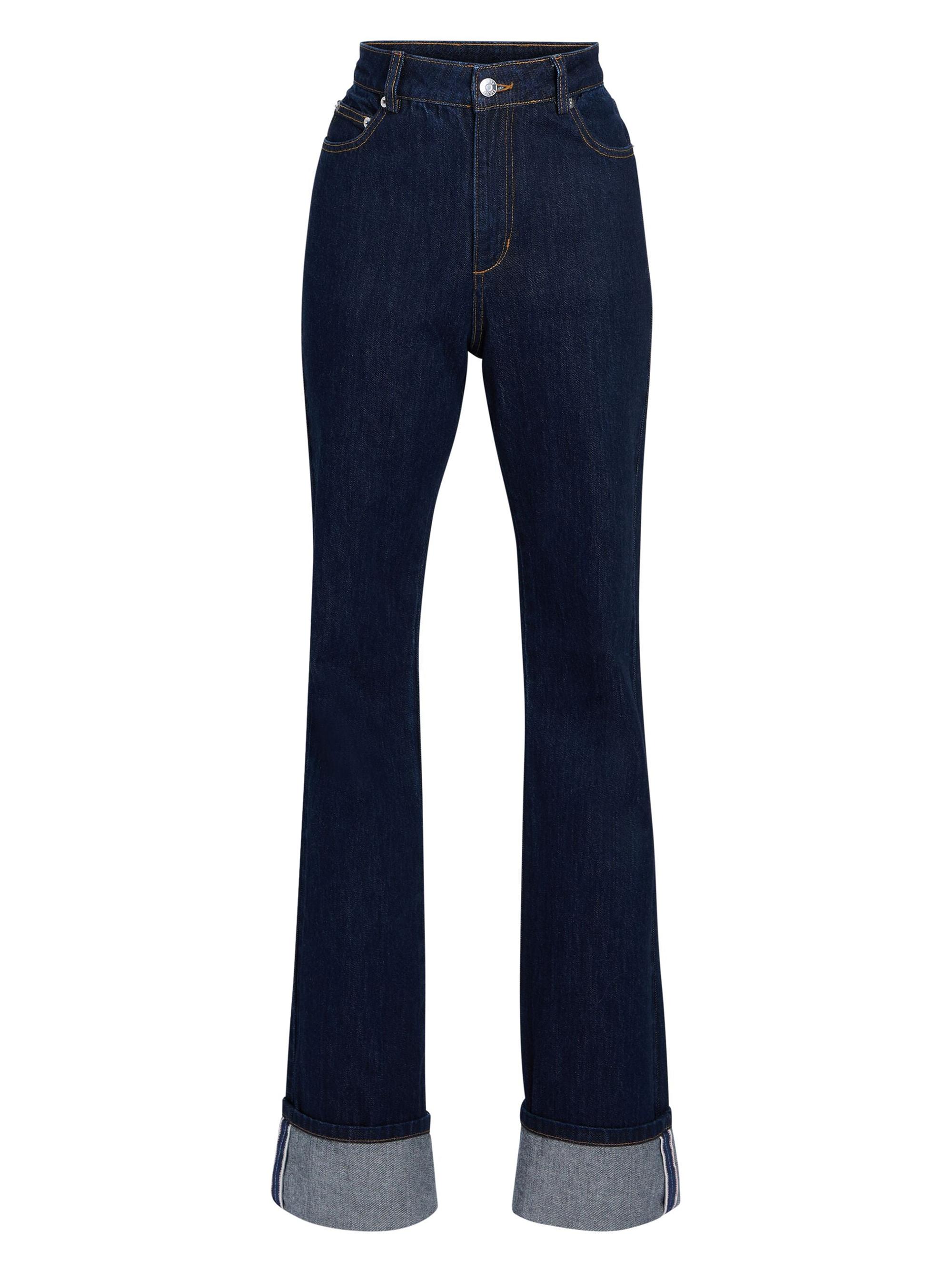 Ser.o.ya Women's Ashton High Rise Slim Flare Jeans - Rinse