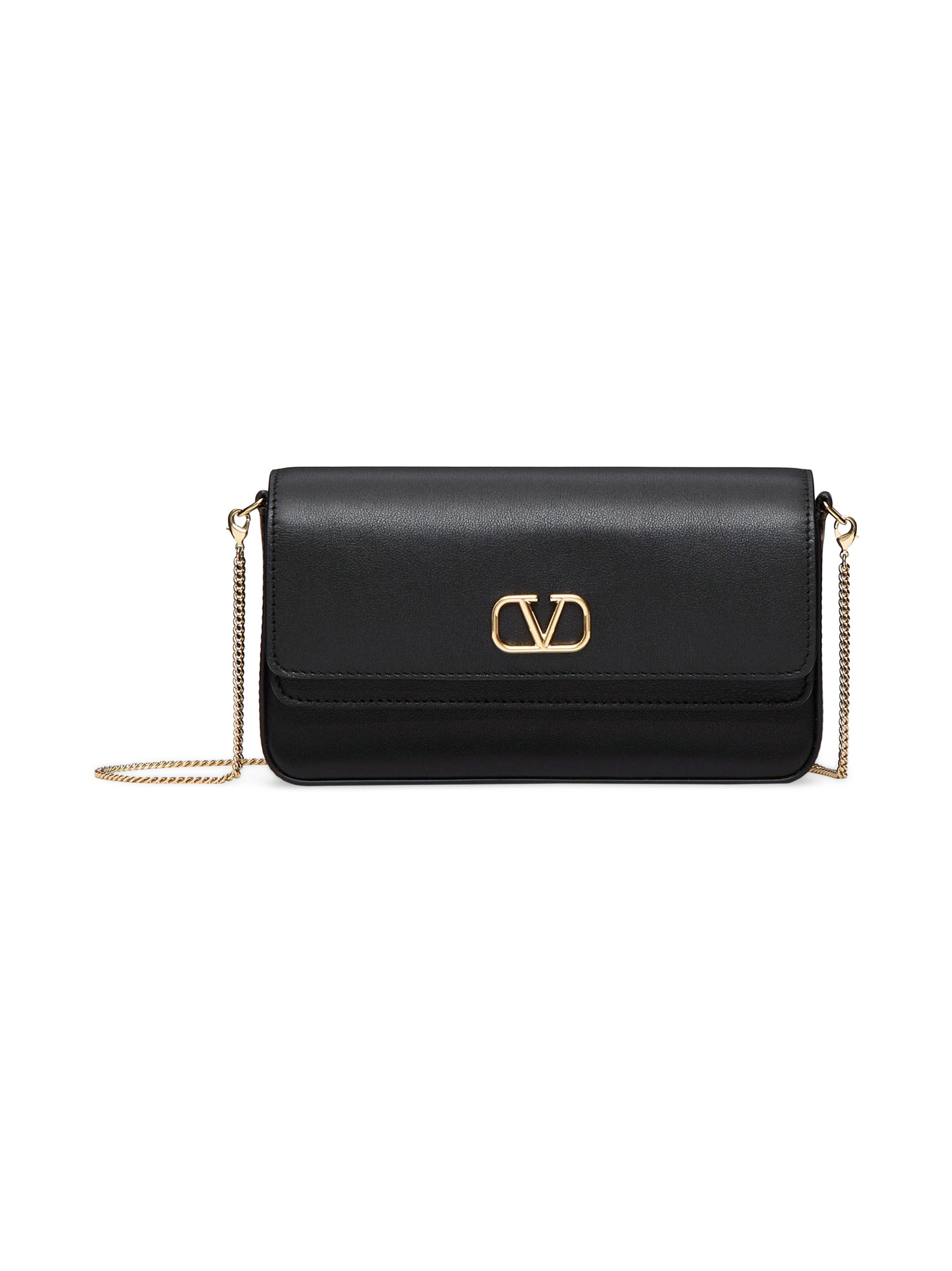 Valentino Garavani Women's VLogo Signature Calfskin Mini Bag - Black