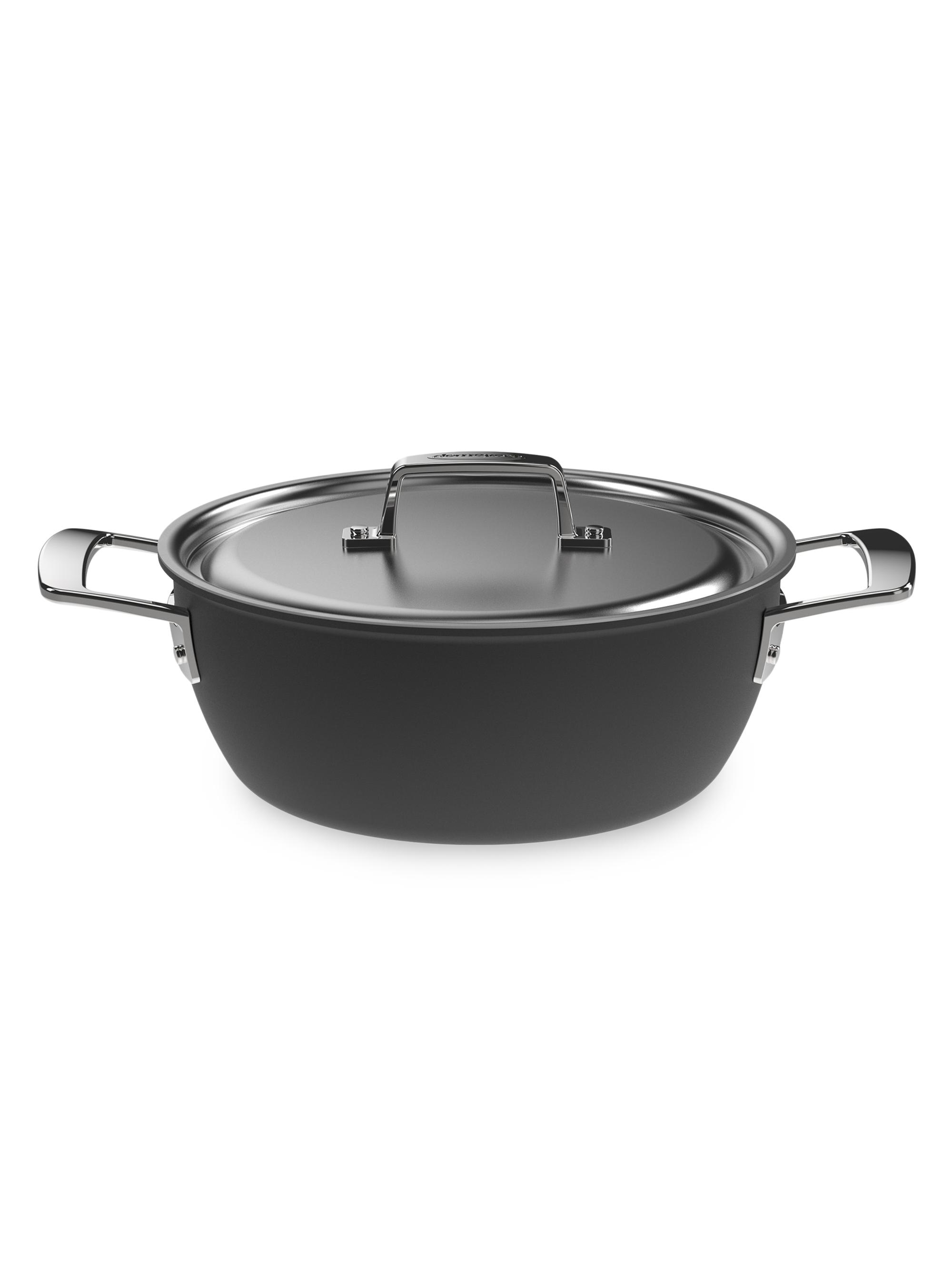 Demeyere Black 5 Stainless Steel Dutch Oven with Lid - Black