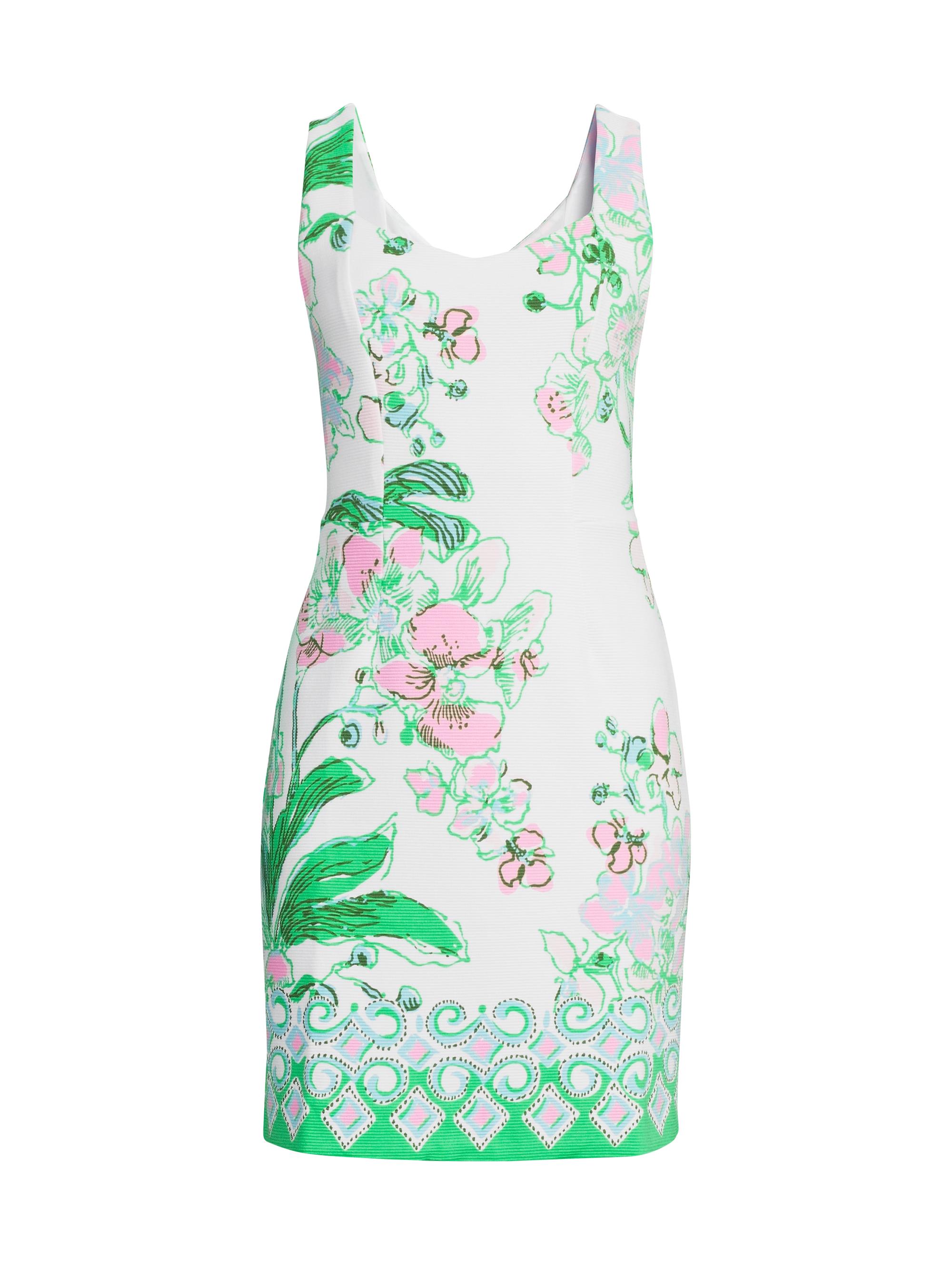 Lilly Pulitzer Women's Del Rey Orchids on the Avenue Shift Dress