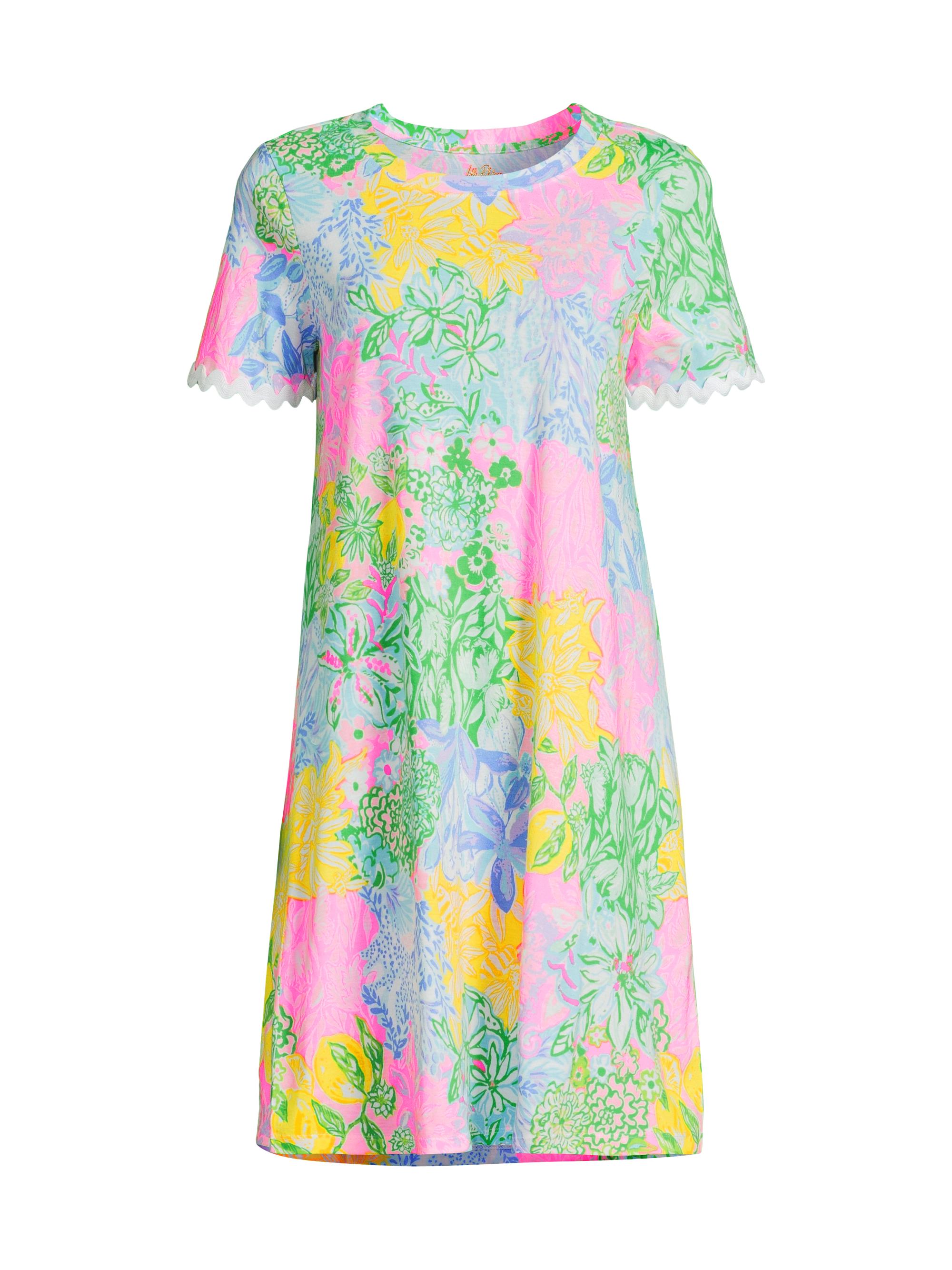 Lilly Pulitzer Women's Cody Bright Delight Cotton Jersey Dress - Multi Bright