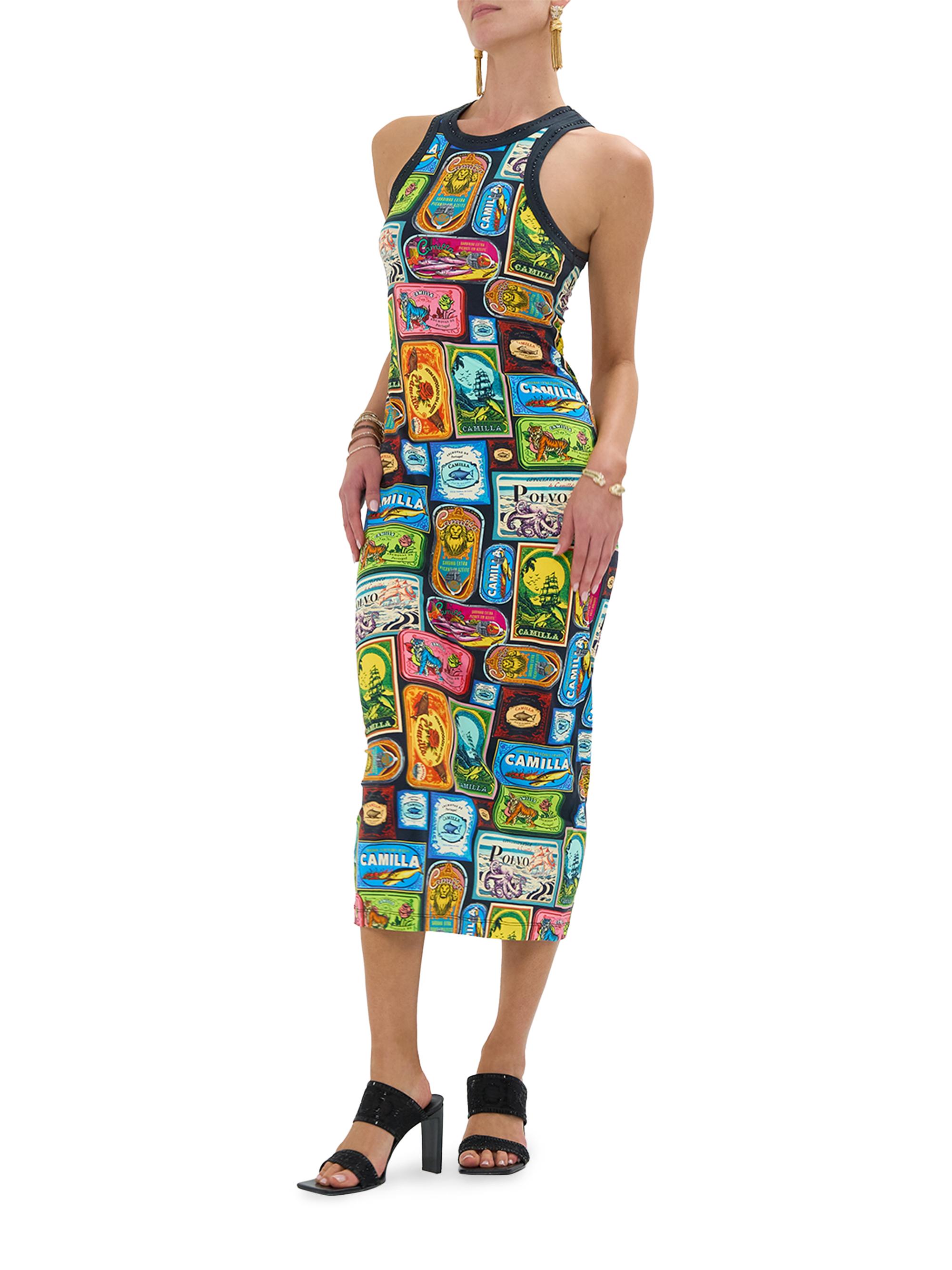 Camilla Tin Jersey Tank Dress | Saks Fifth Avenue