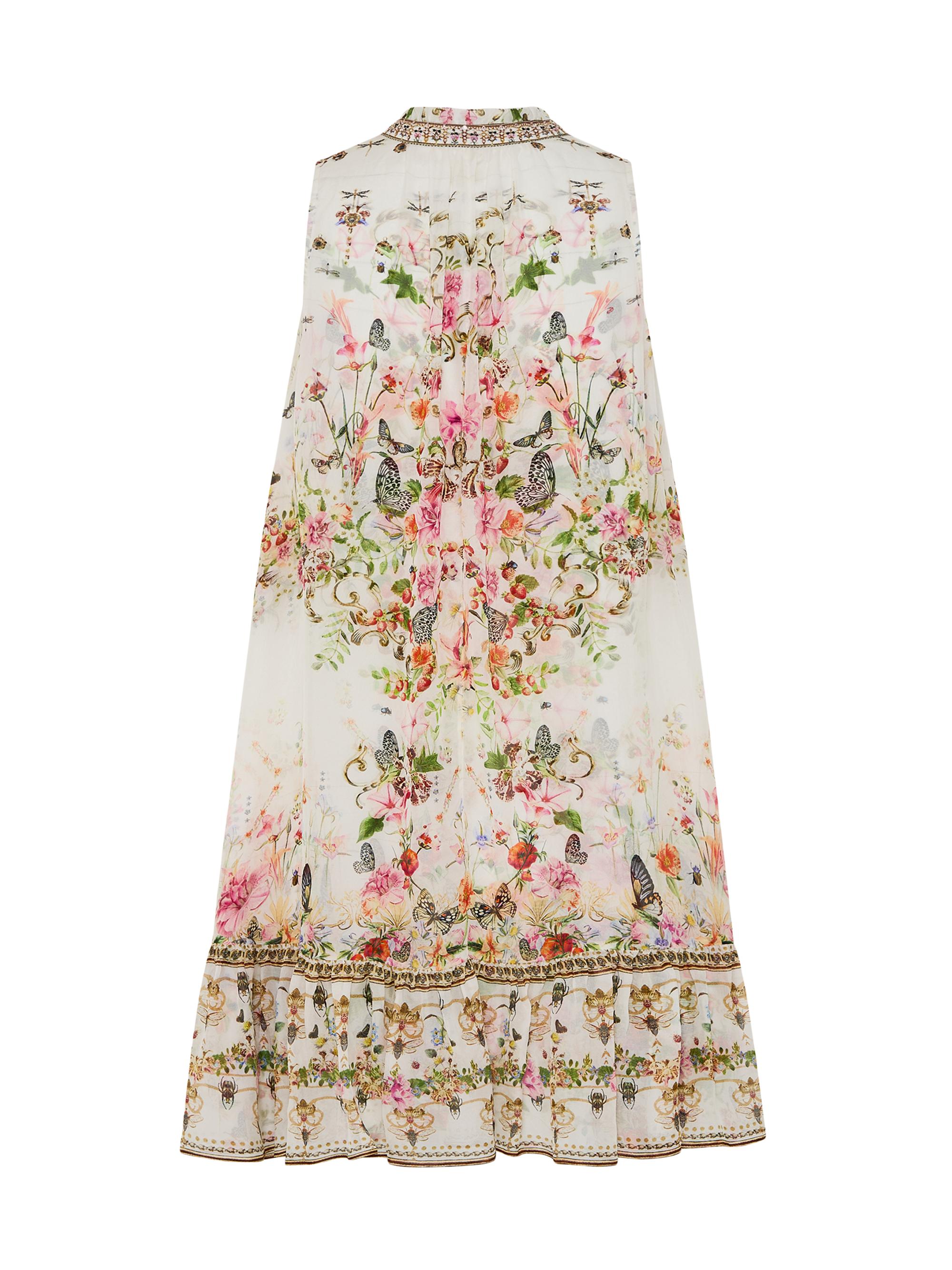 Camilla Rose Garden Ruffled Minidress | Saks Fifth Avenue