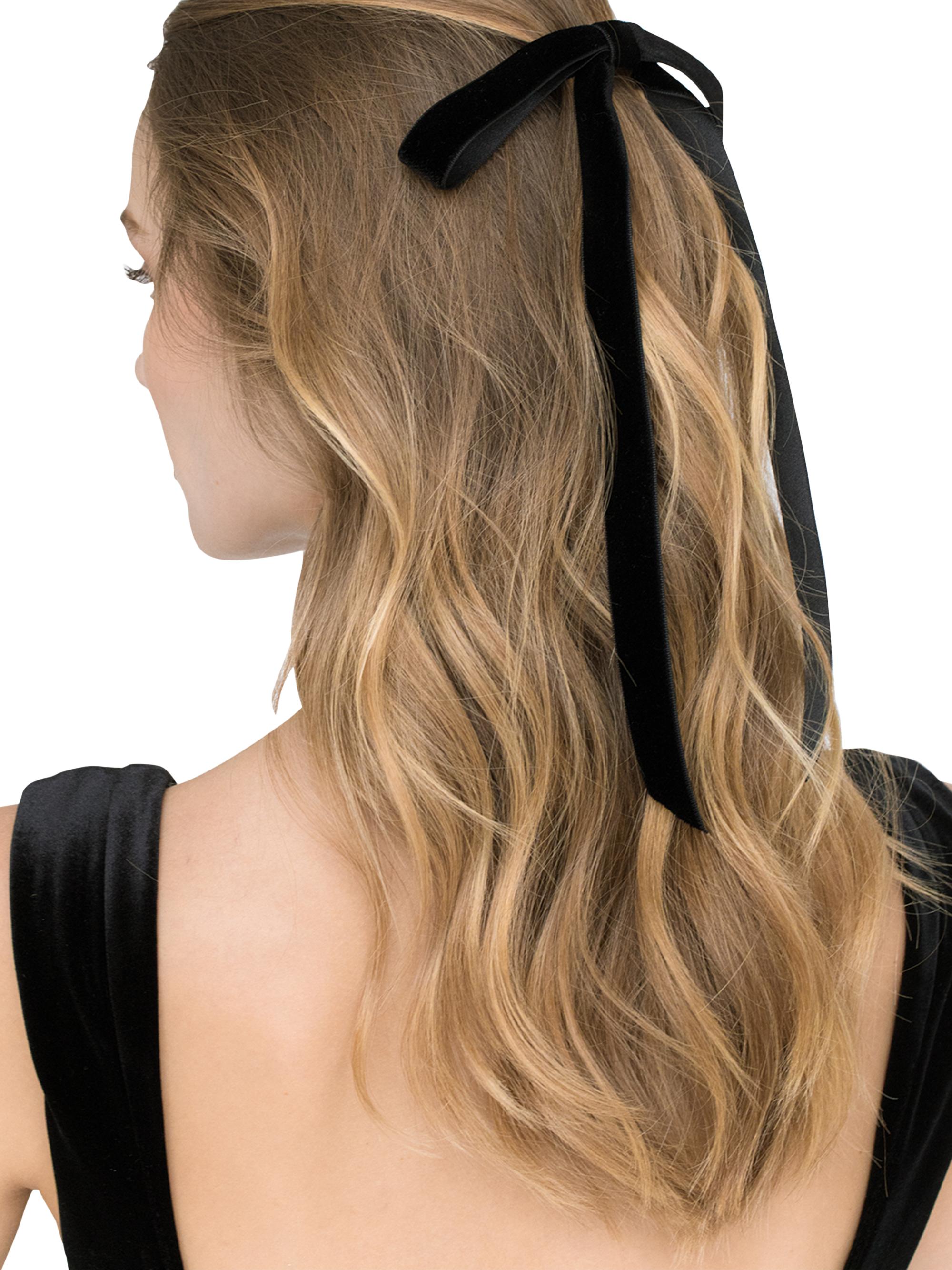 Jennifer Behr Aida Velvet Bow Barrette | Saks Fifth Avenue