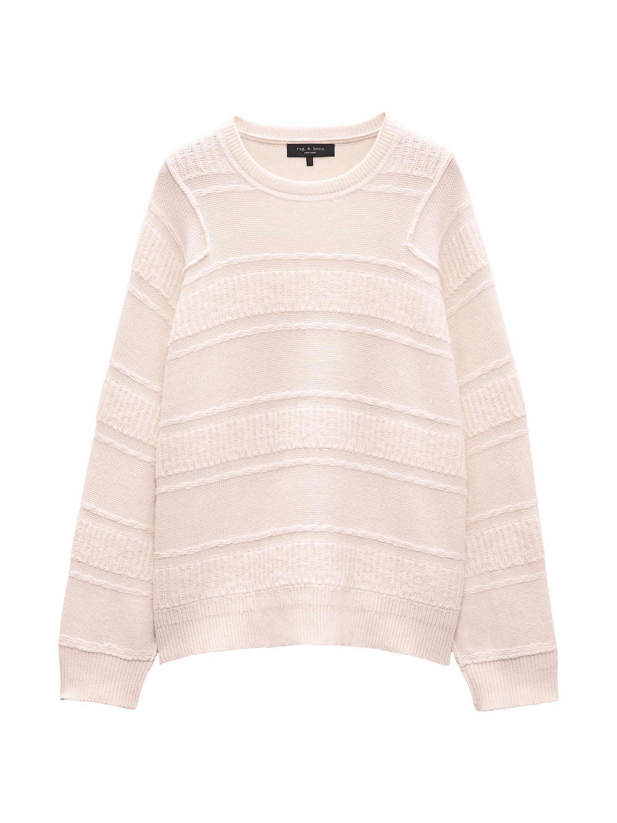 rag & bone Men's Colton Cotton Knit Crewneck Sweater -