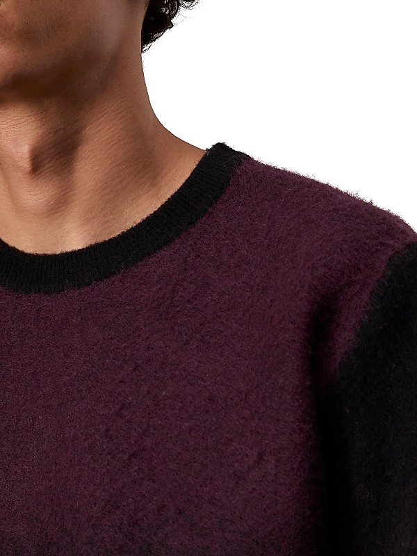 Shop rag & bone Downing Wool-Cashmere Crewneck Sweater Shop rag & bone Downing Wool-Cashmere Crewneck Sweater