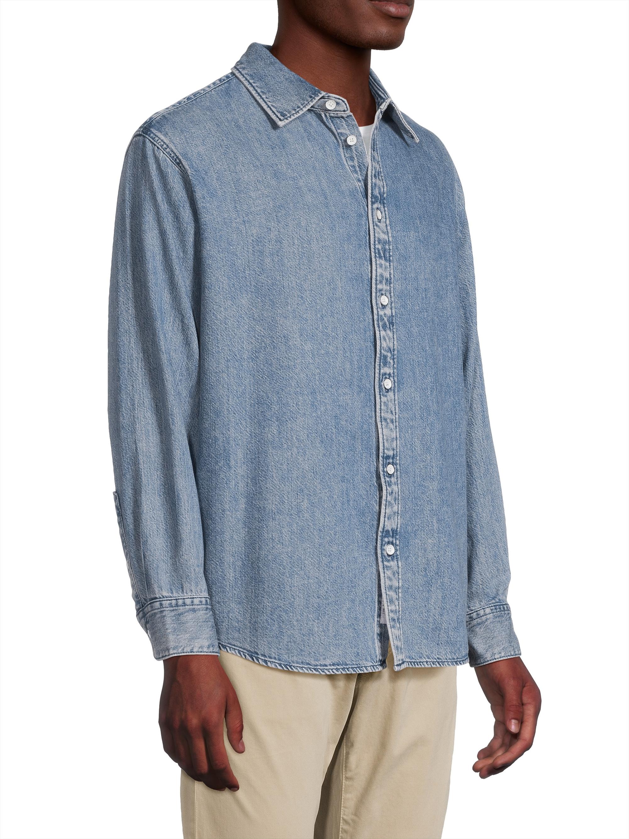rag & bone Matthew Denim Shirt | Saks Fifth Avenue