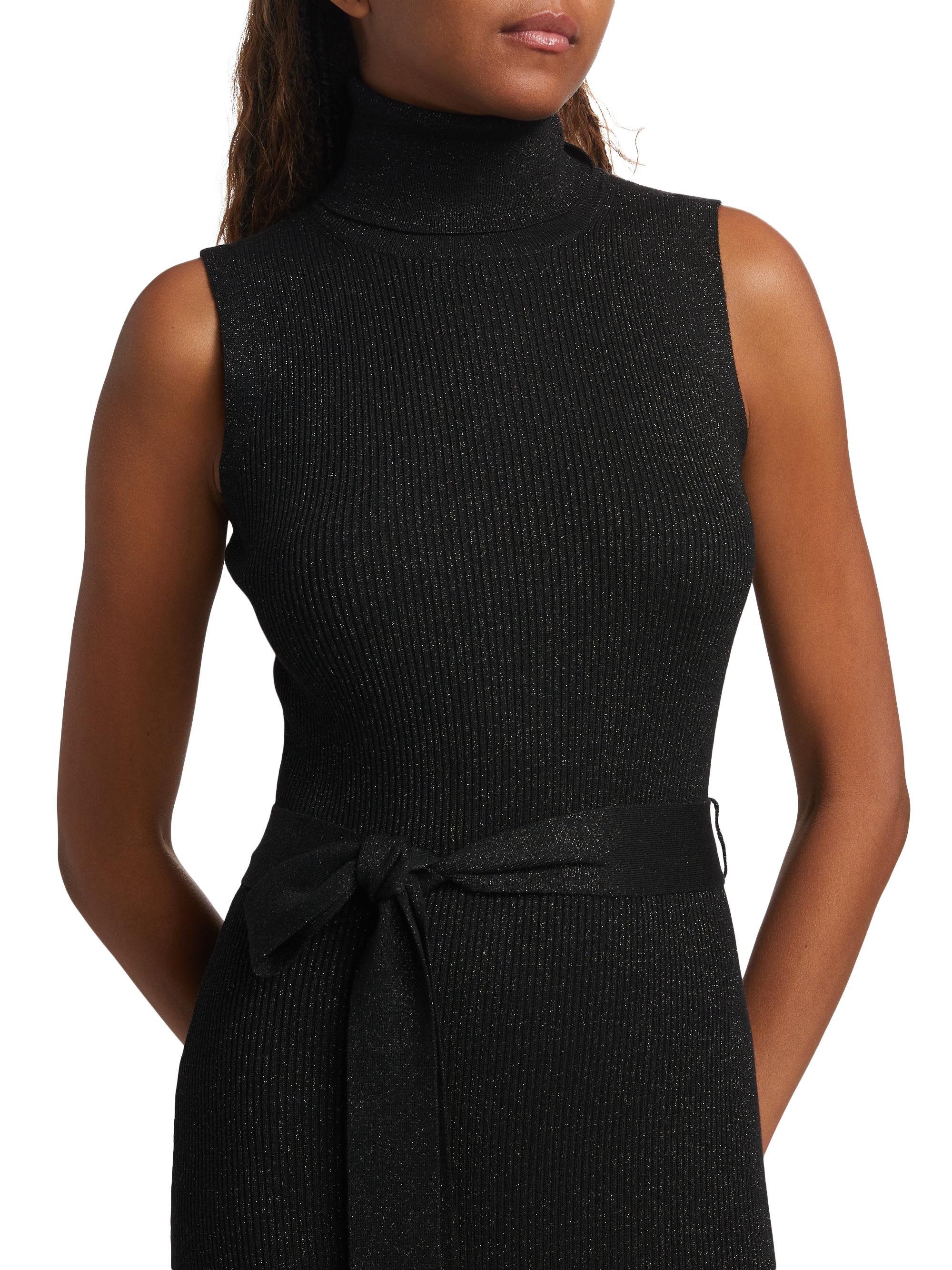 Paige Zoelle Shimmer Rib-Knit Midi-Dress | Saks Fifth Avenue