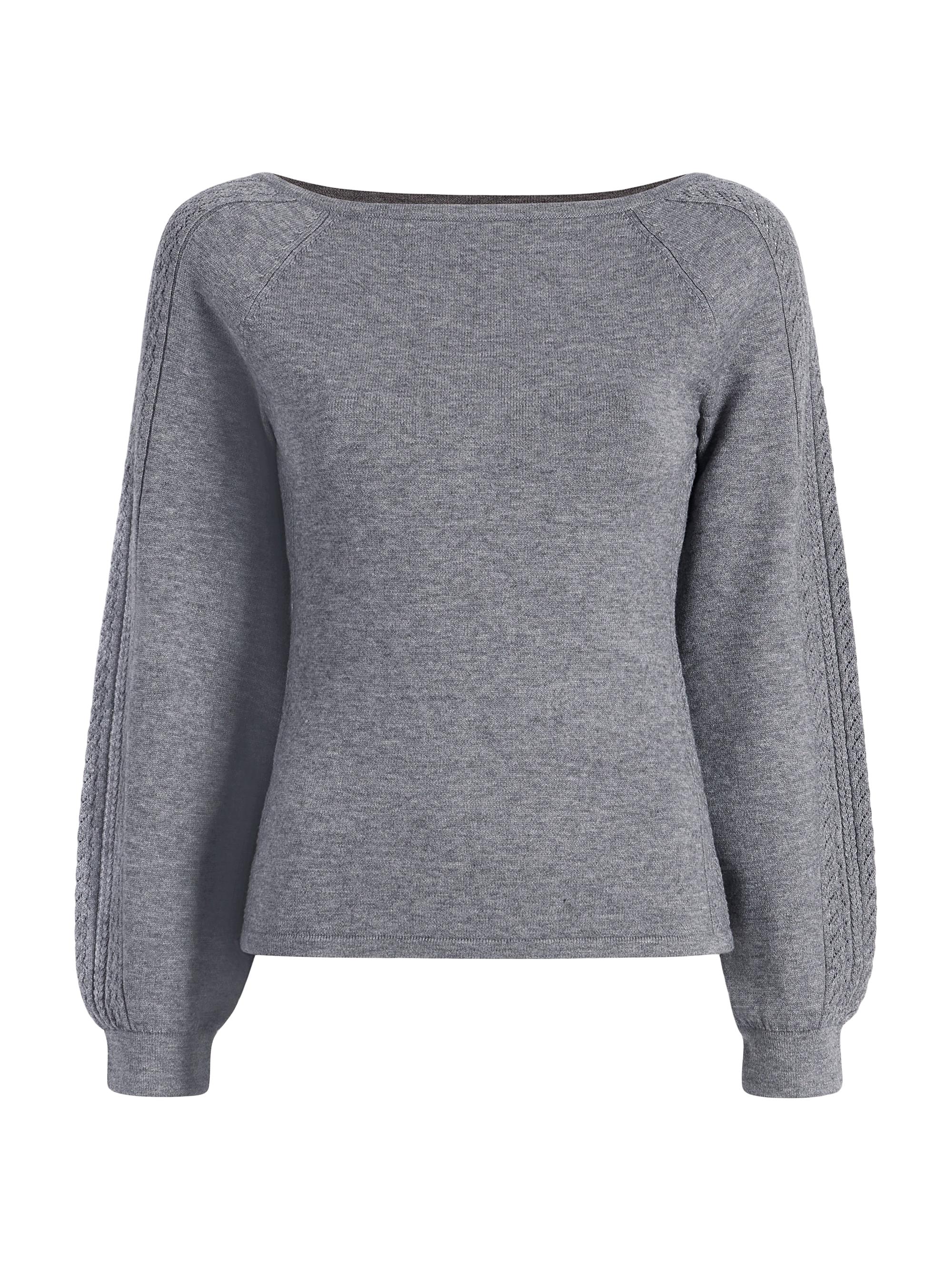 Hill House Home Women's The Graydon Sweater - Heather Grey