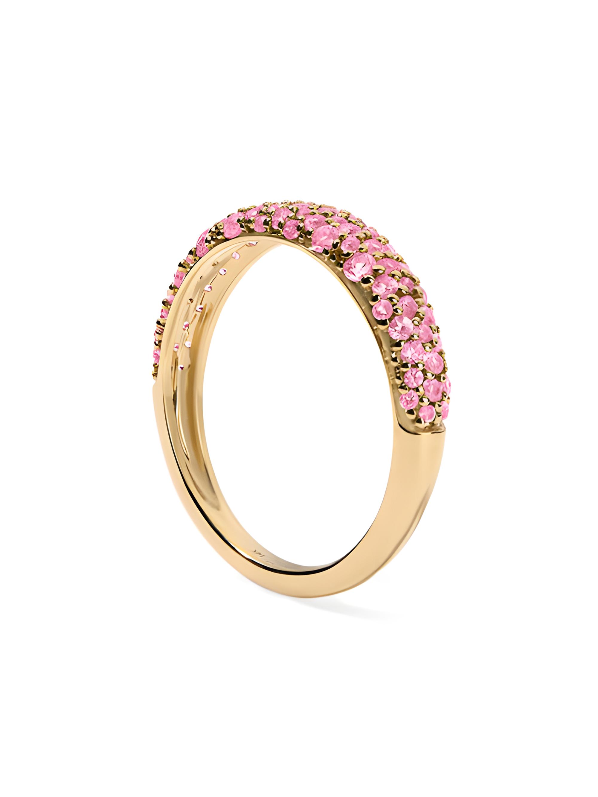 Stephanie Gottlieb Women's 14K Yellow Gold & Amethyst Pavé Ring - Purple Amethyst