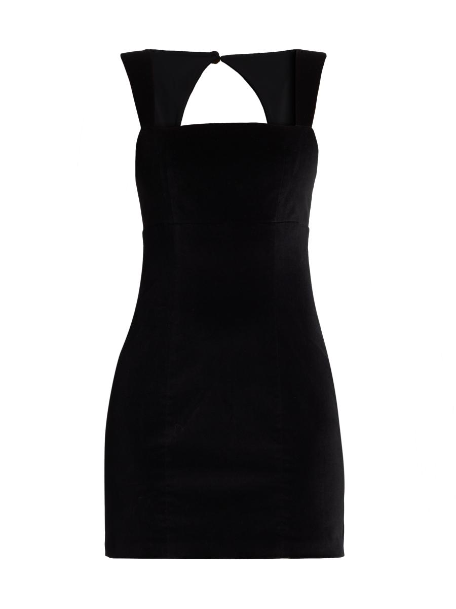 Alice + Olivia Keria Velvet Minidress | Saks Fifth Avenue