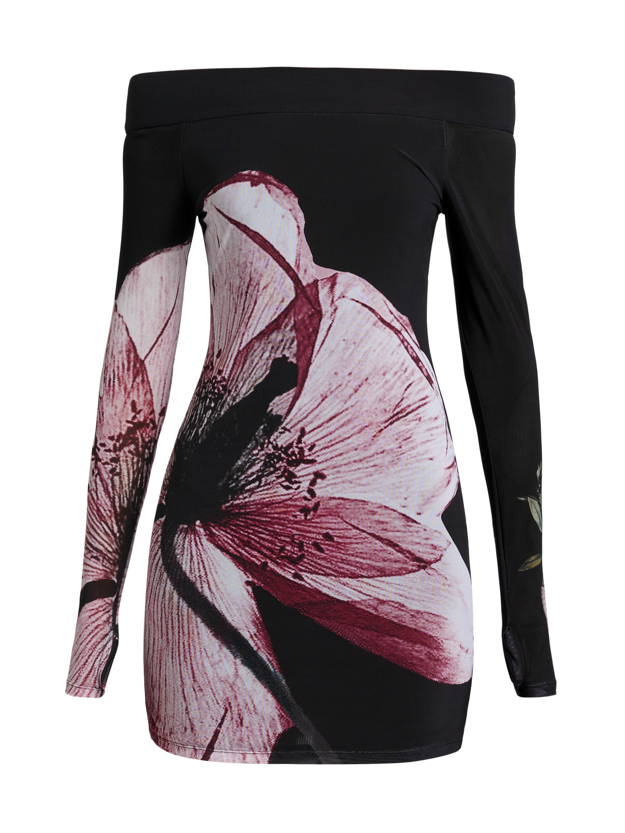 Alice + Olivia Women's Dorinda Off-The-Shoulder Minidress - Luna Floral