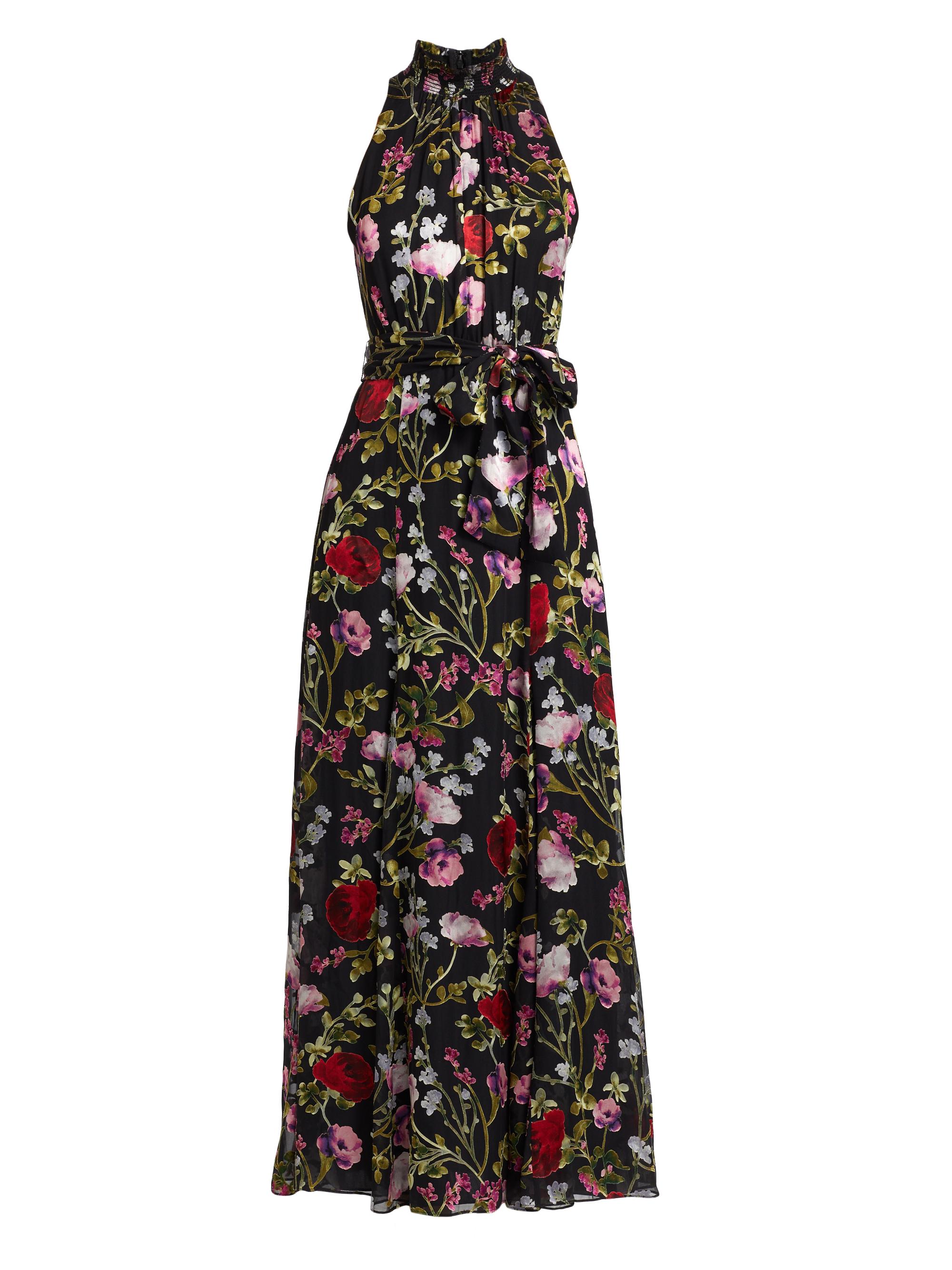 Alice + Olivia Montana Floral Scarf Cocktail Dress | Saks