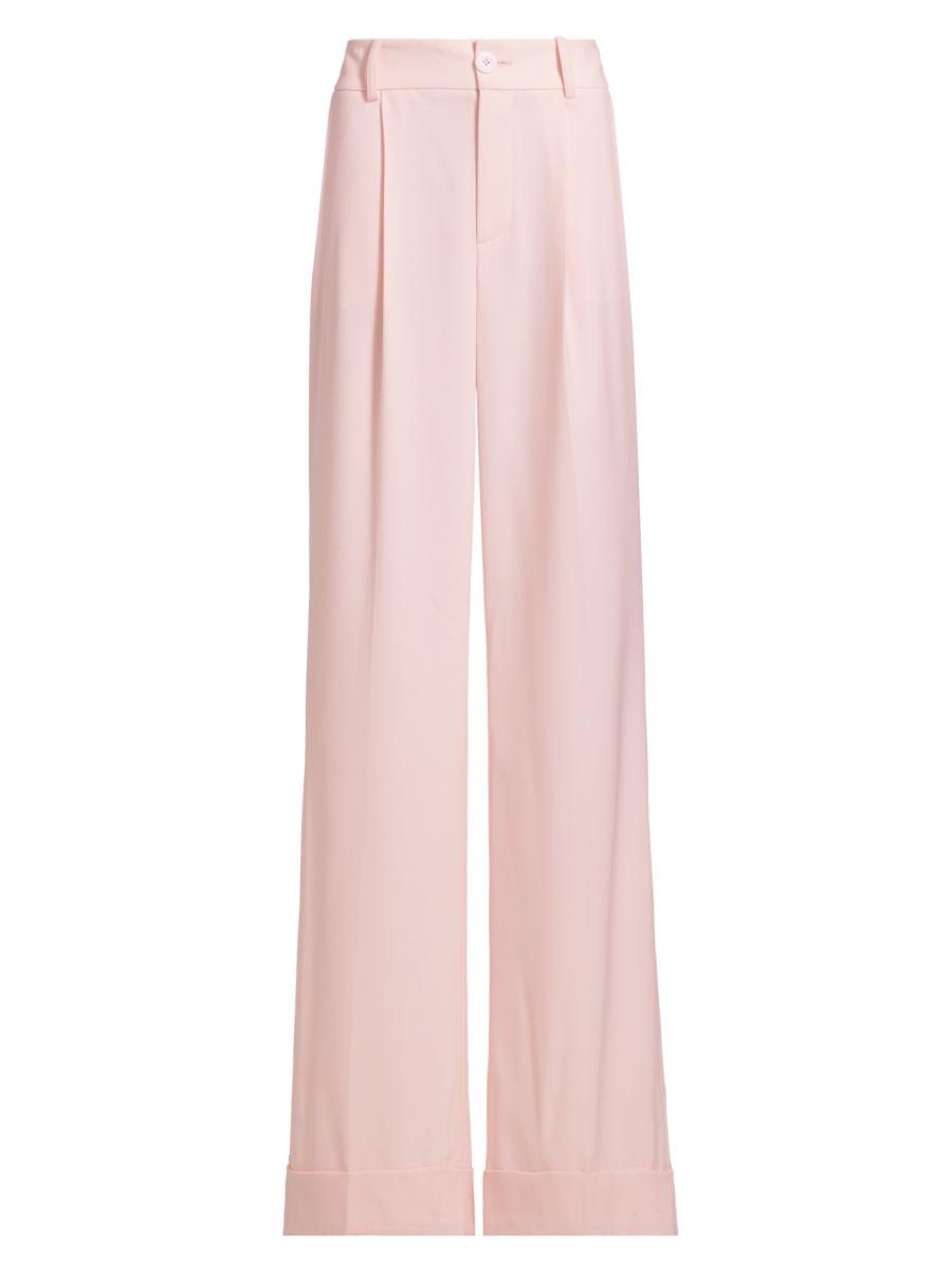 Alice + Olivia Tomasa High-Rise Wide-Leg Pants | Saks Fifth