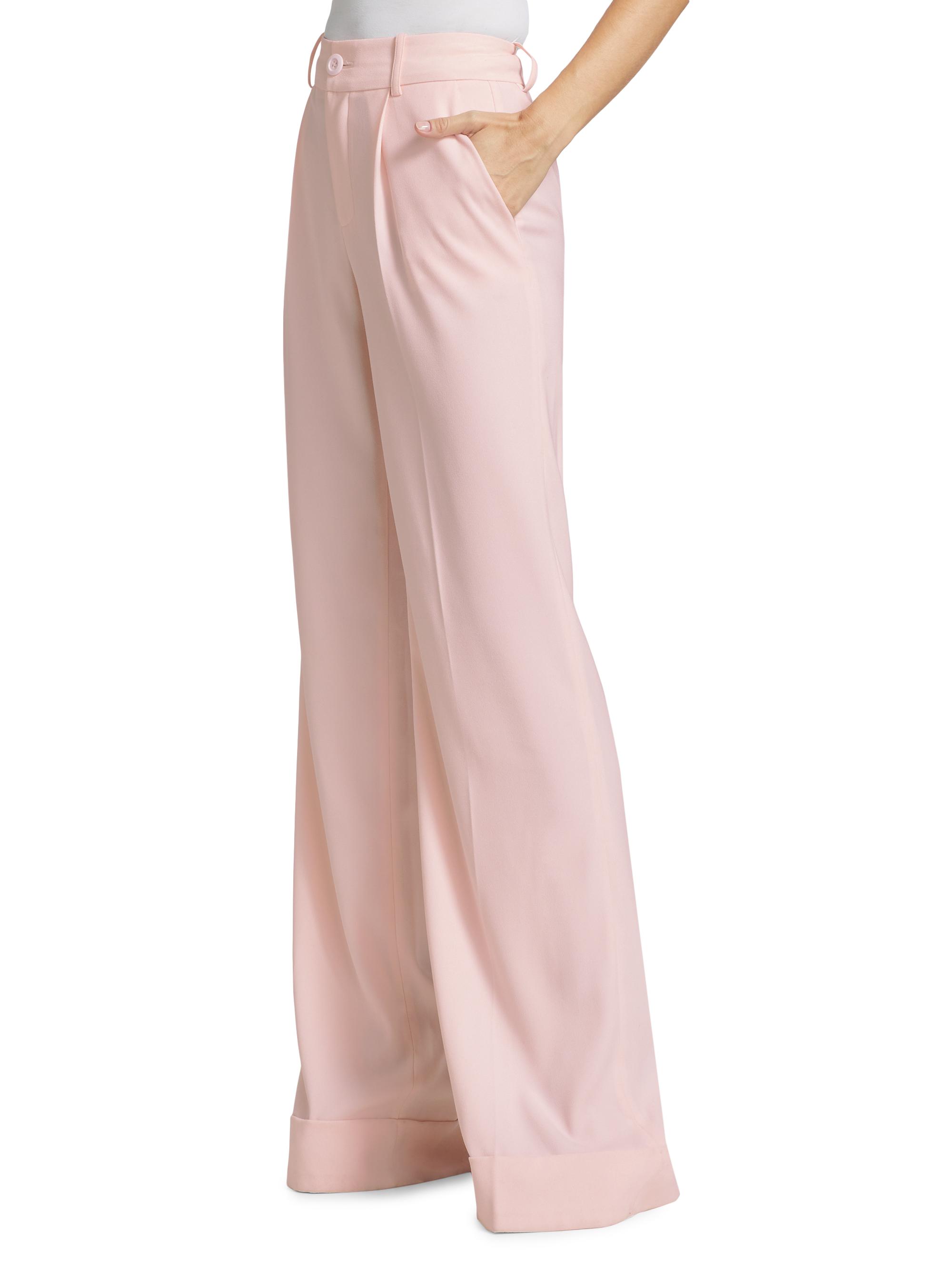 Alice + Olivia Tomasa High-Rise Wide-Leg Pants | Saks Fifth Avenue