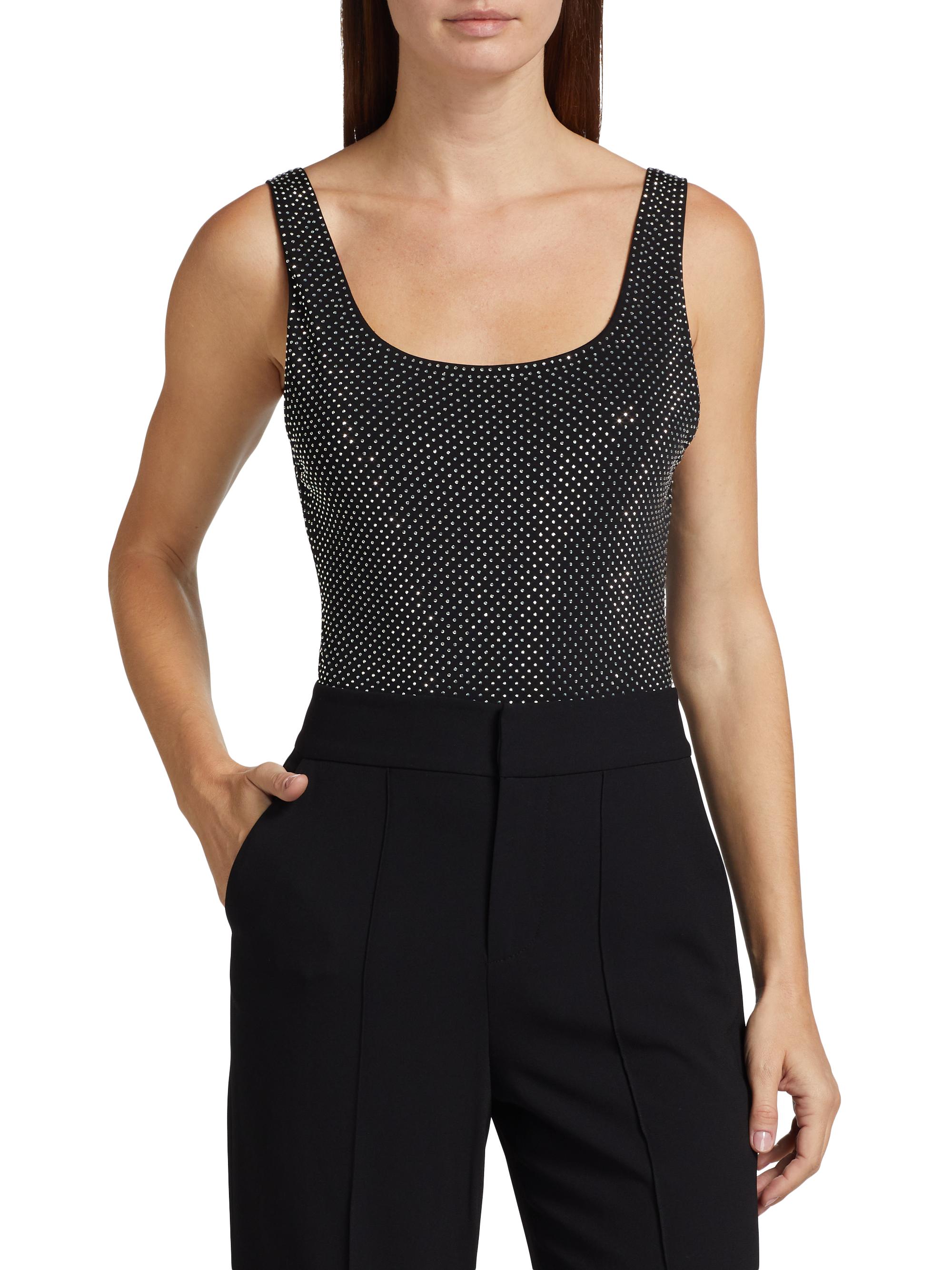 GCS 姫路 サプライセット（アリア オーキス フォルテ オリヴィエ アリス） Alice + Olivia Remy Embellished Bodysuit | Saks Fifth Avenue