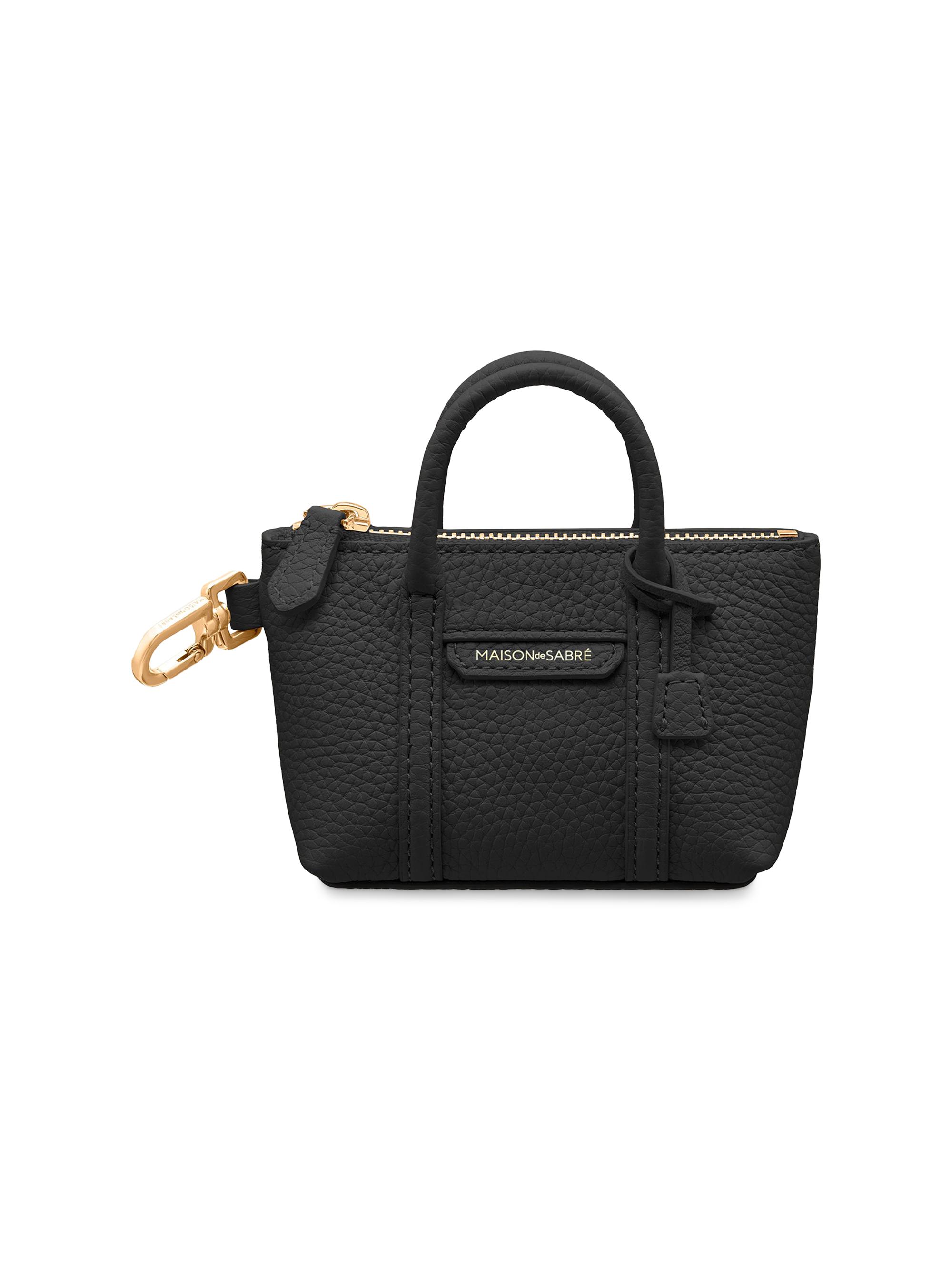 Maison de Sabre Women's The Sabrémoji Weekender Charm - Black Caviar