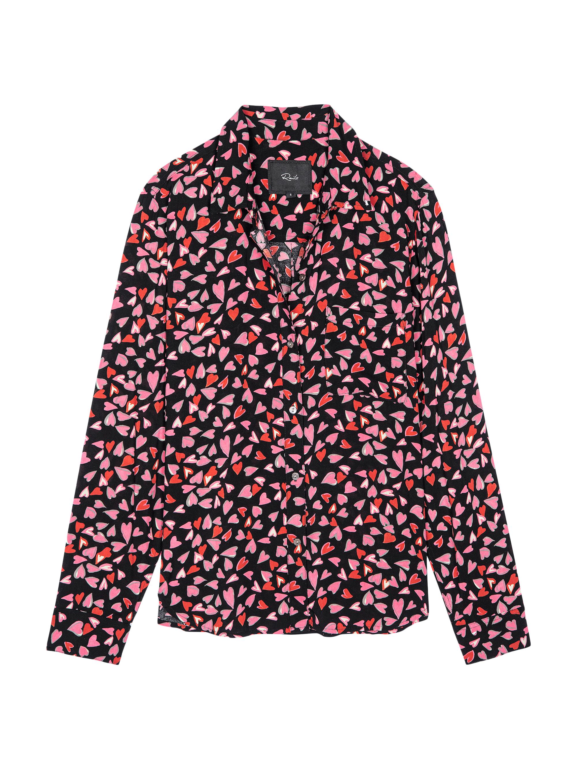 Rails Women's Josephine Heart Shirt - Love Struck