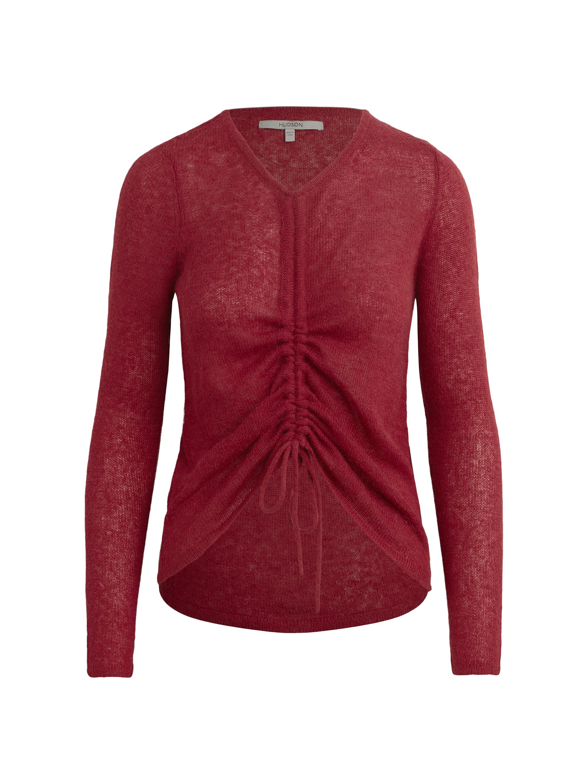 Theory Wool Drawstring Sweater | Saks Fifth Avenue