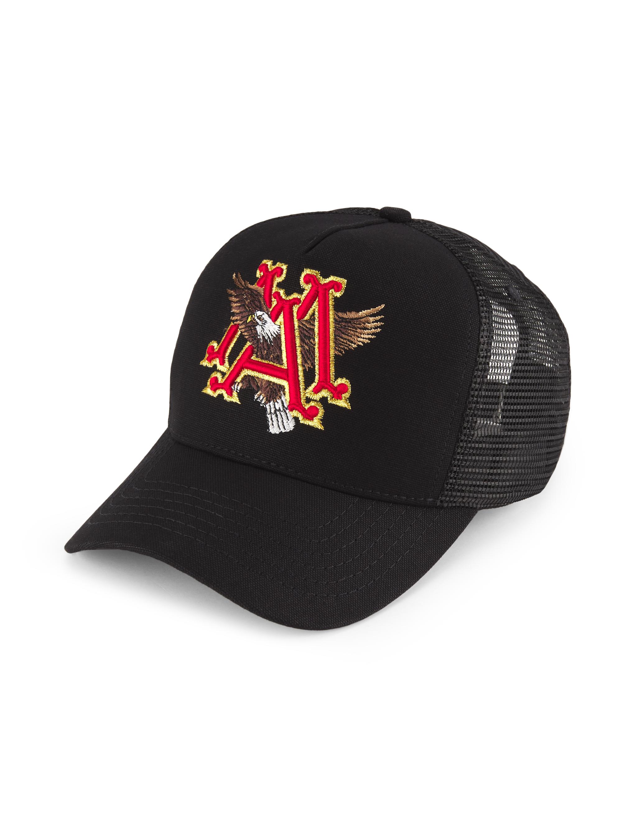 帽子 AMIRI SCRIPT TRUCKER HAT Amiri Script Trucker Hat - Black Peach - NEW | eBay