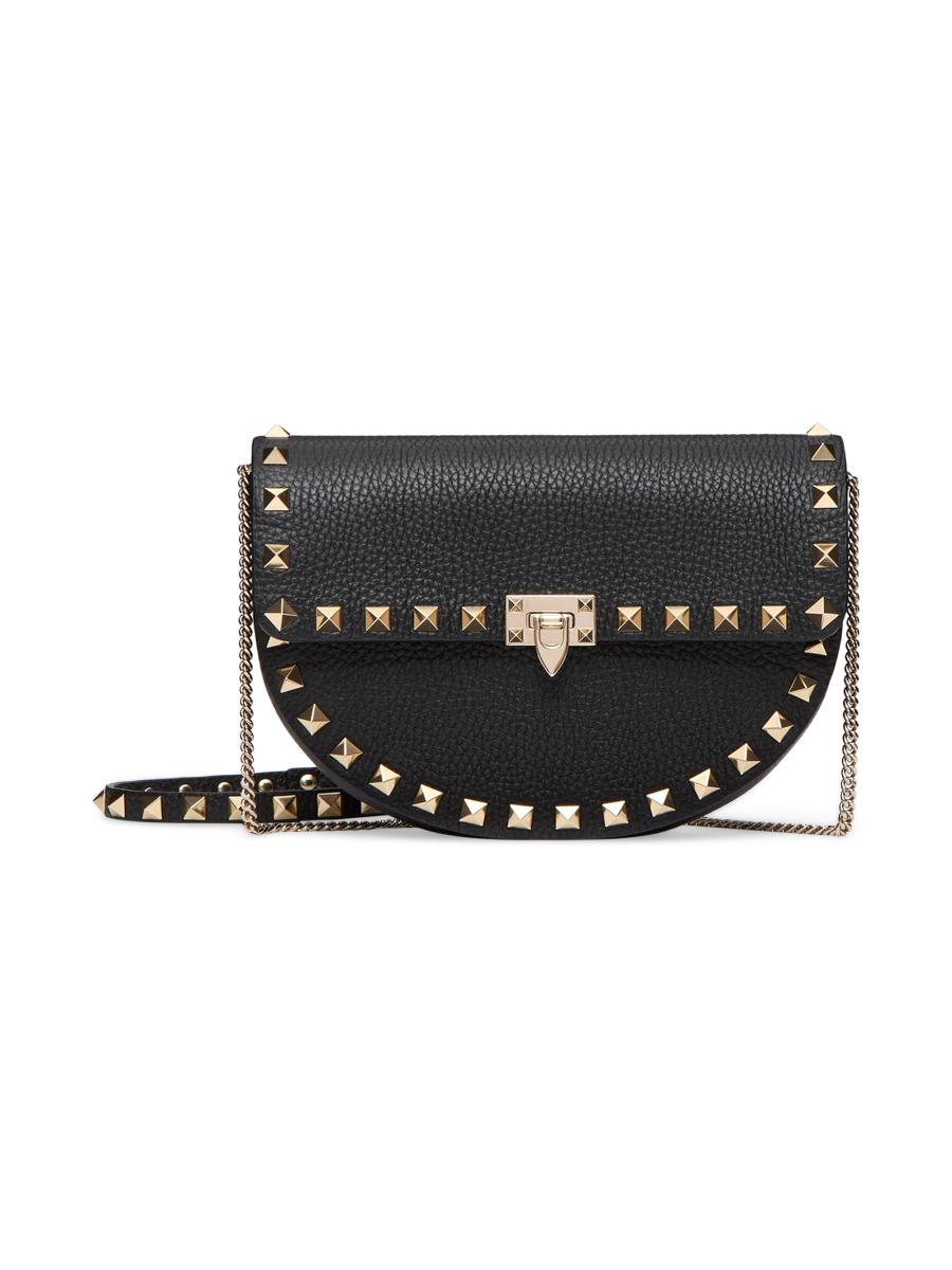 Valentino Garavani Mini Rockstud Crossbody Bag in Grainy