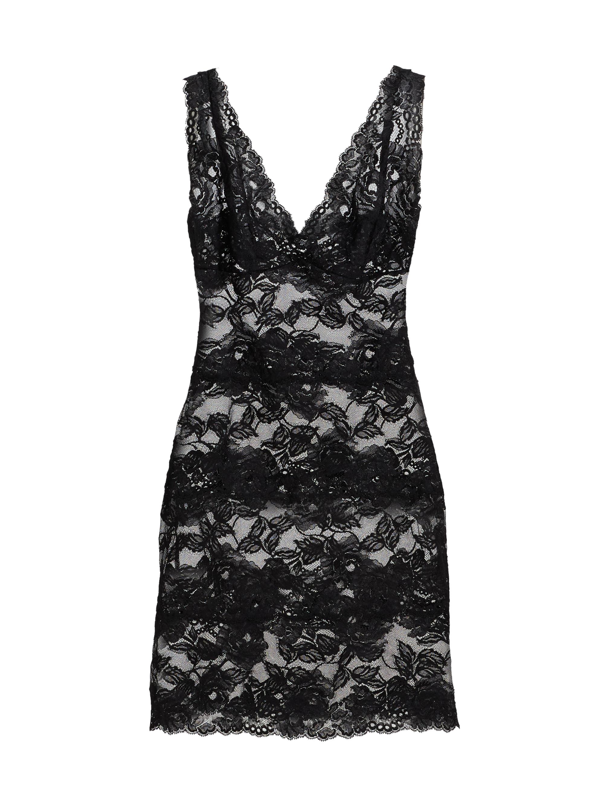 mango lace slip dress Mango Lace Cut-out Long Silk Slip Dress