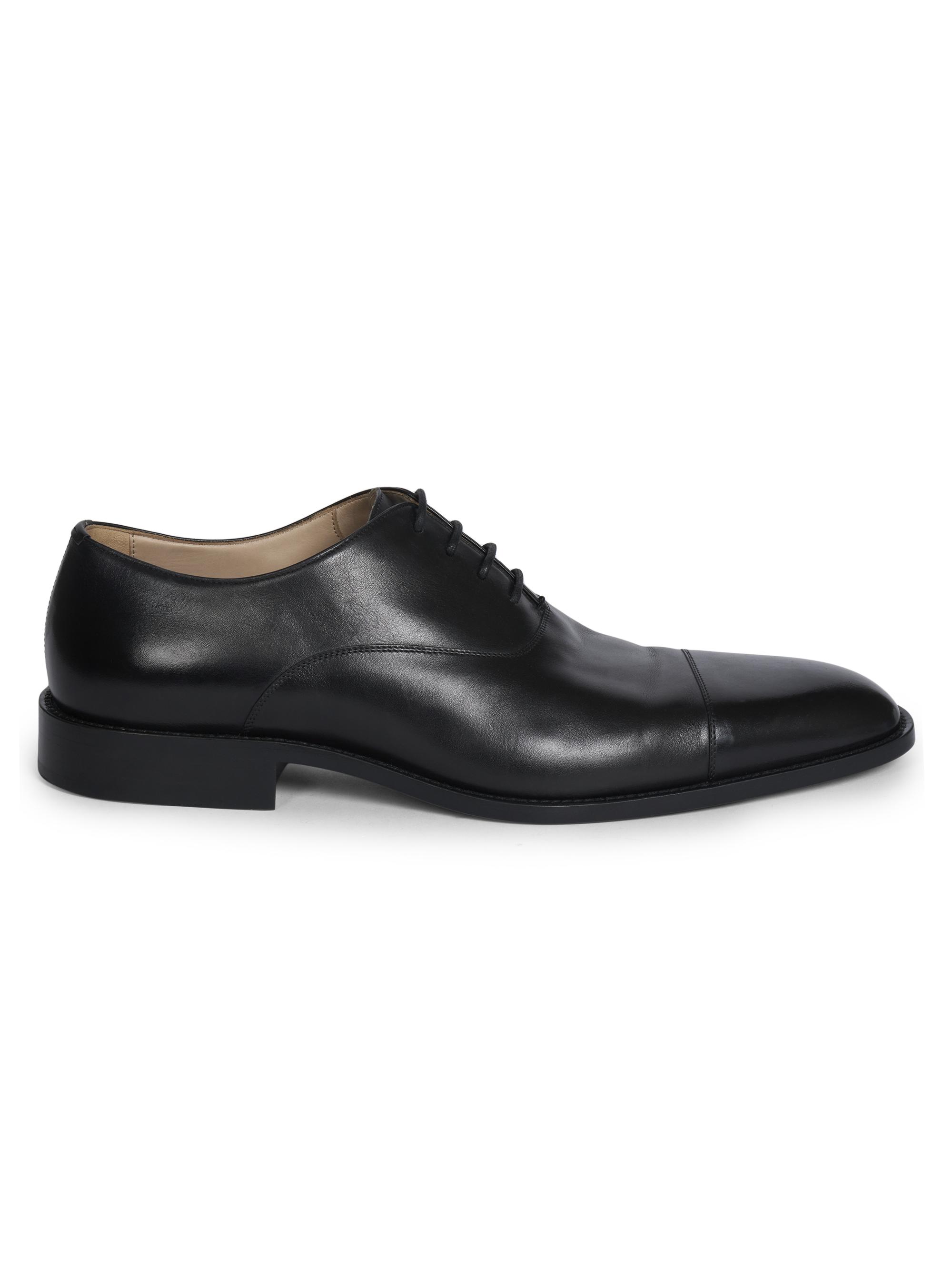 LOEWE Men's Crown Leather Oxfords - Black