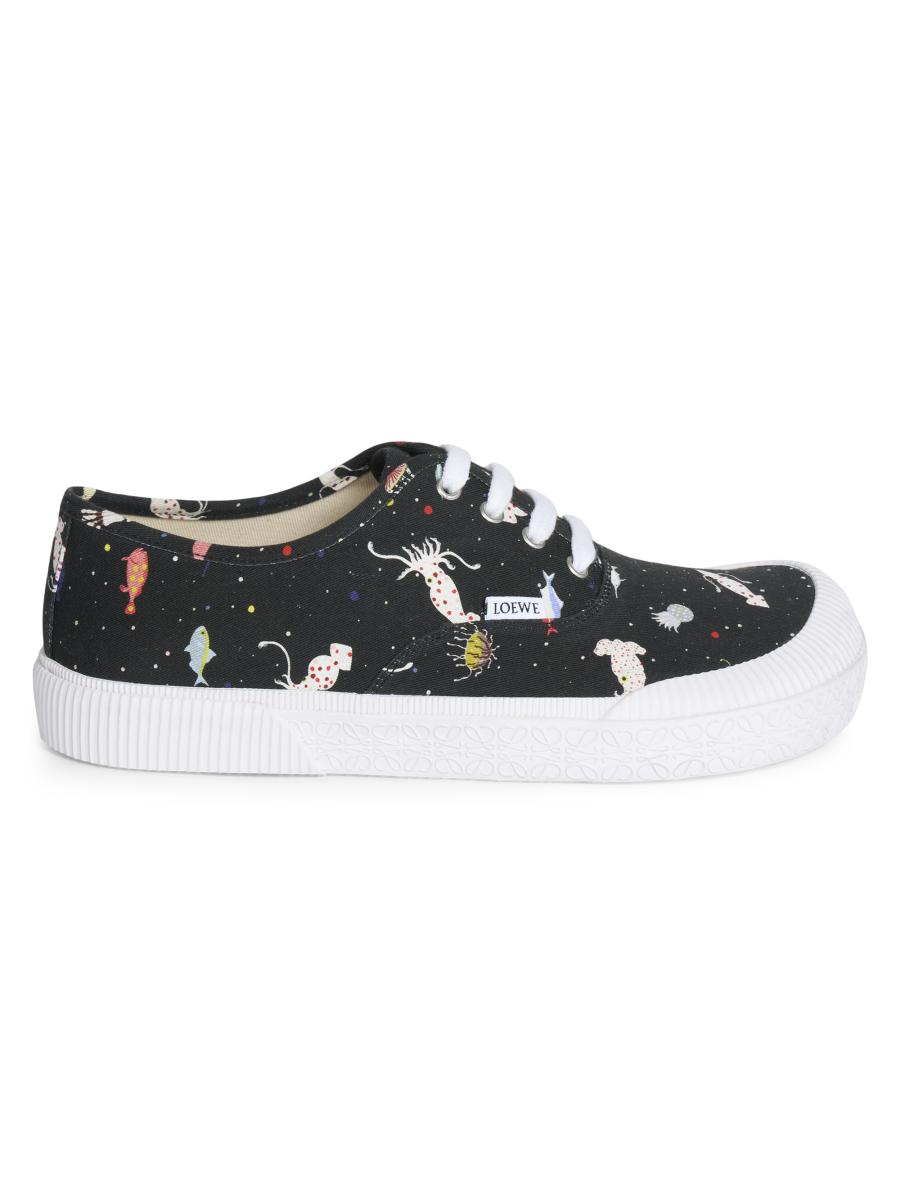 LOEWE Suna Fujita x LOEWE Deep Sea Terra Vulca Low-Top