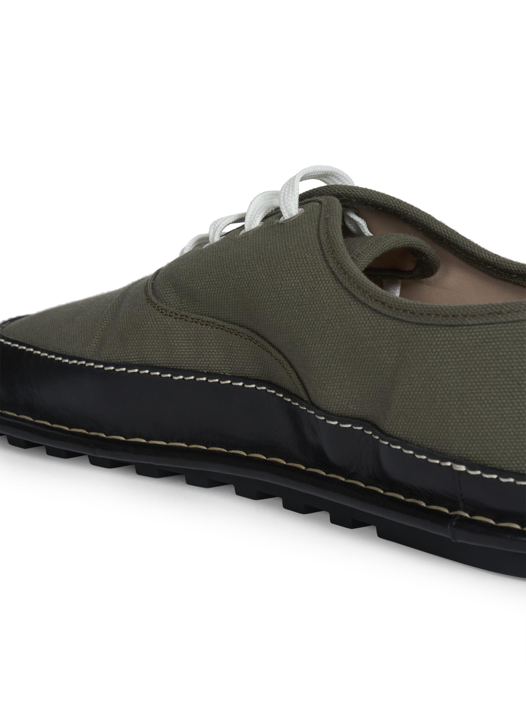 LOEWE Bay Canvas & Leather Low-Top Sneakers | Saks Fifth Avenue