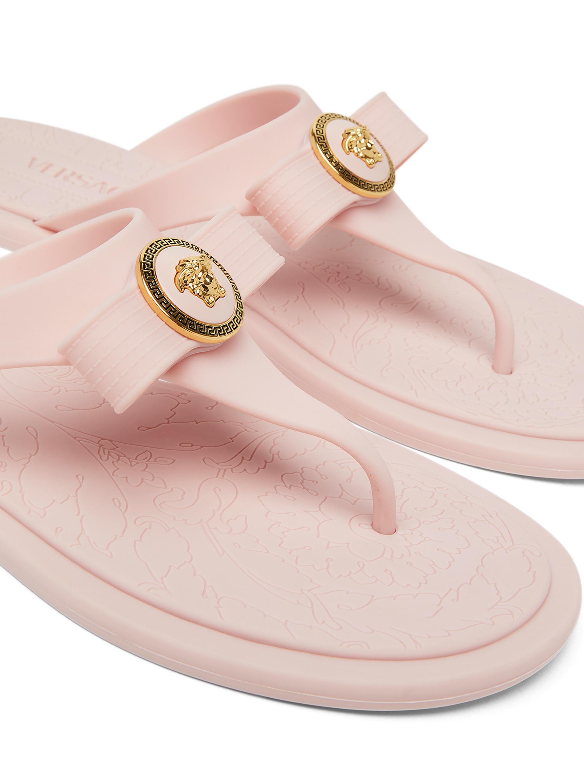 Swankiss☆ribbon perl sandal Swankiss☆ribbon perl sandal Casual Rhinestone Pearl Bow