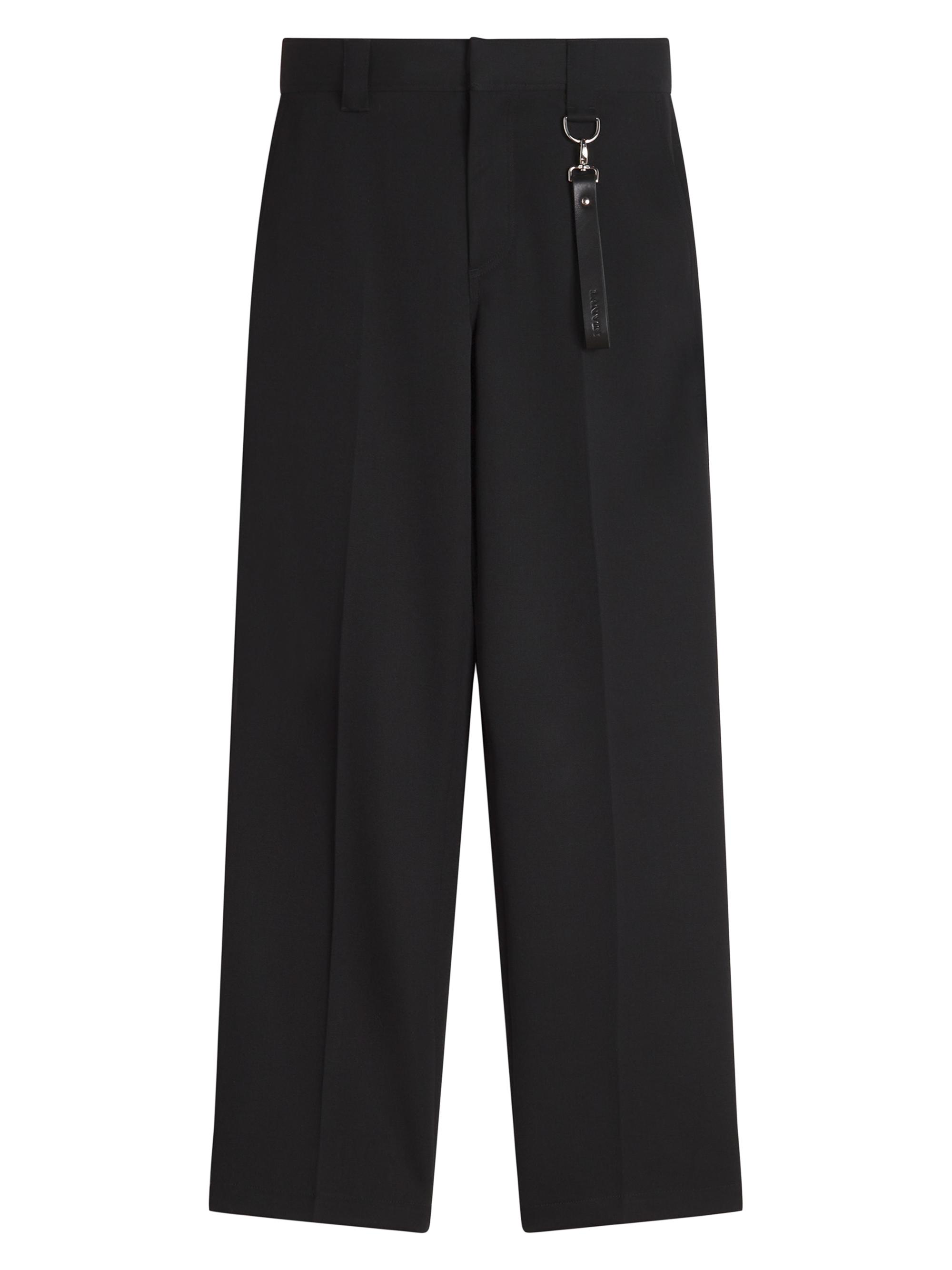 Lanvin Men's Straight Fit Pants - Black