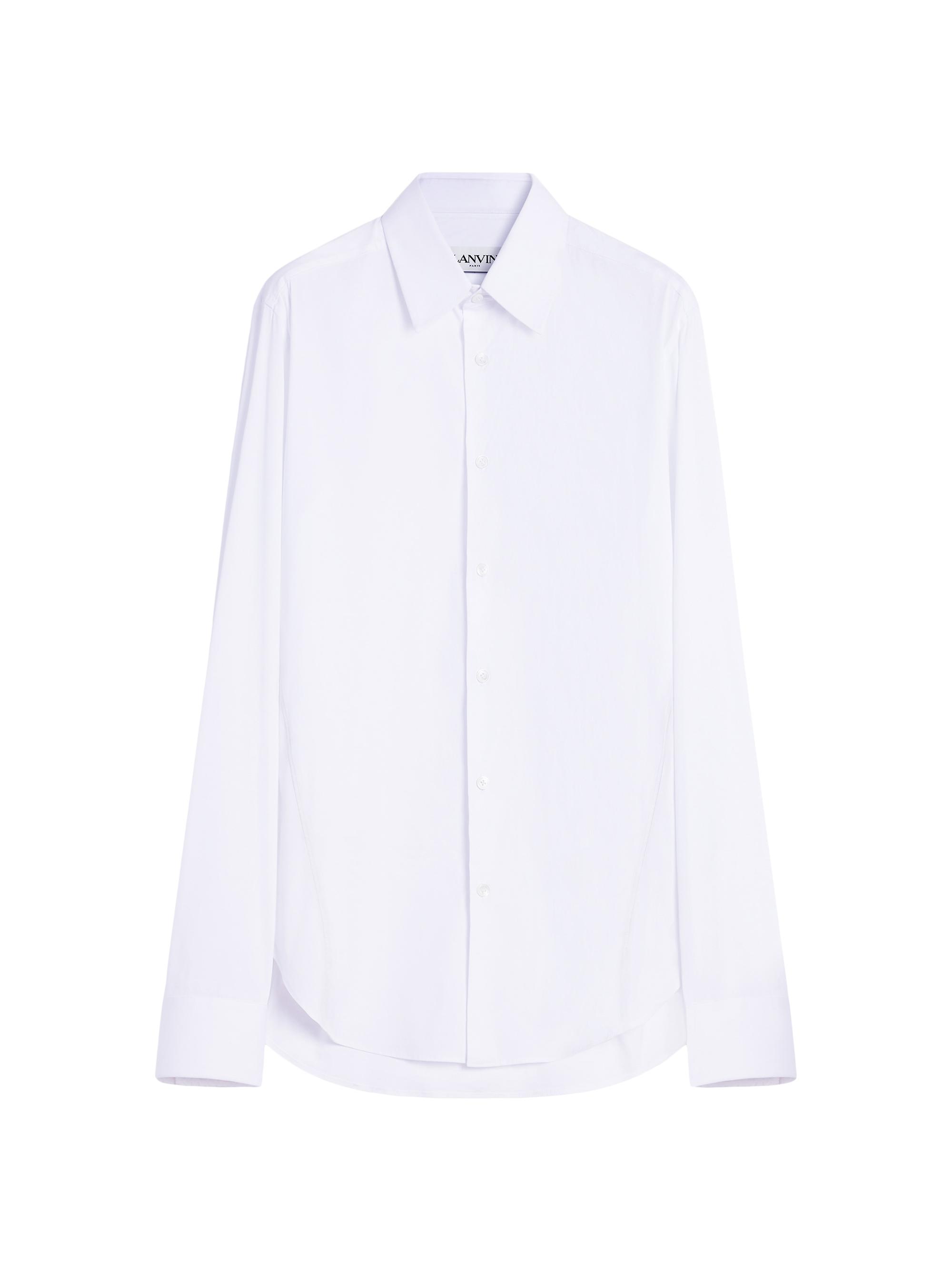 Lanvin Men's Fitted Shirt - Optic White