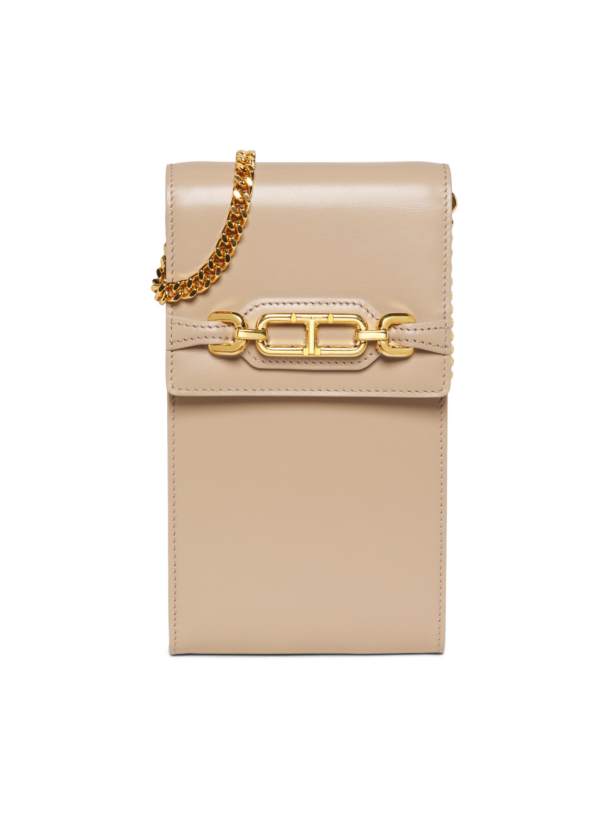 TOM FORD Women's Leather Phone Pouch - Black