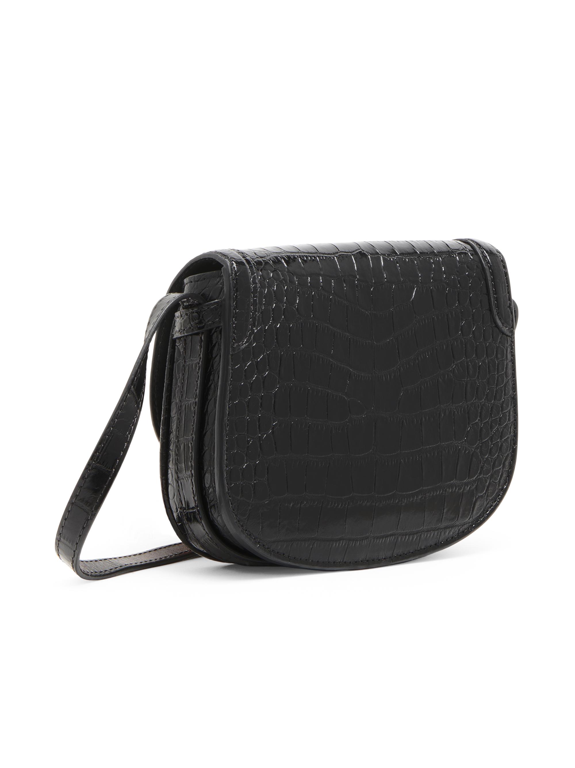 TOM FORD Wallis Mini Crocodile-Embossed Leather Shoulder Bag