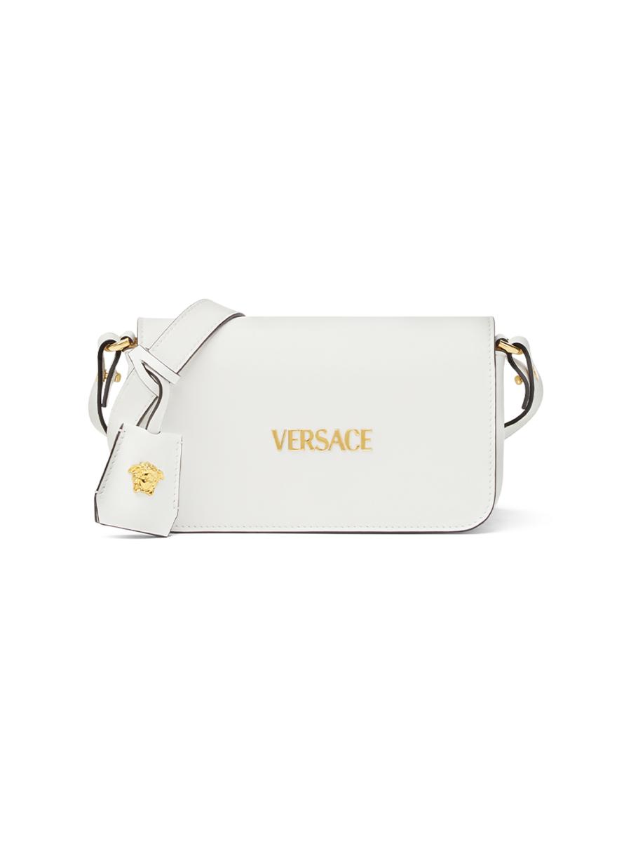 VERSACE AUD010471A10011A1001 関税送料込 Versace Tag Mini Leather Shoulder Bag | Saks Fifth Avenue