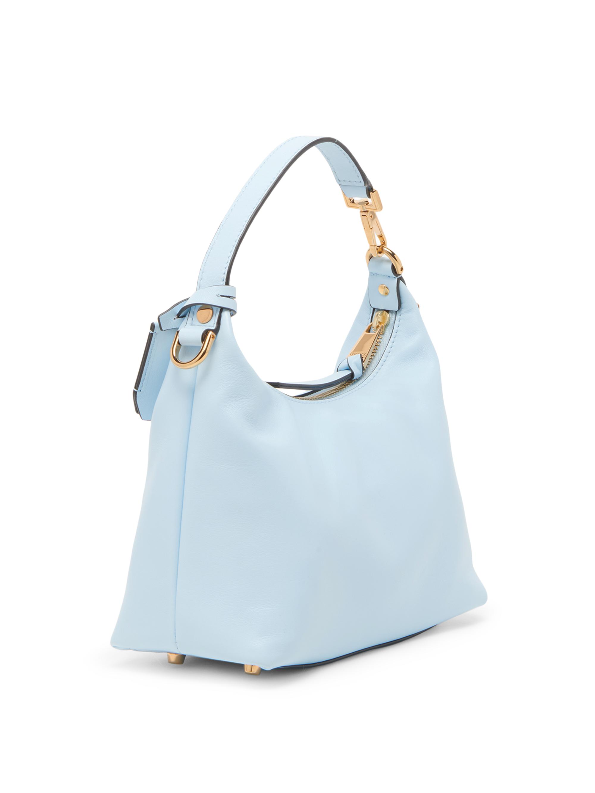 Versace Tag Leather Hobo Bag | Saks Fifth Avenue