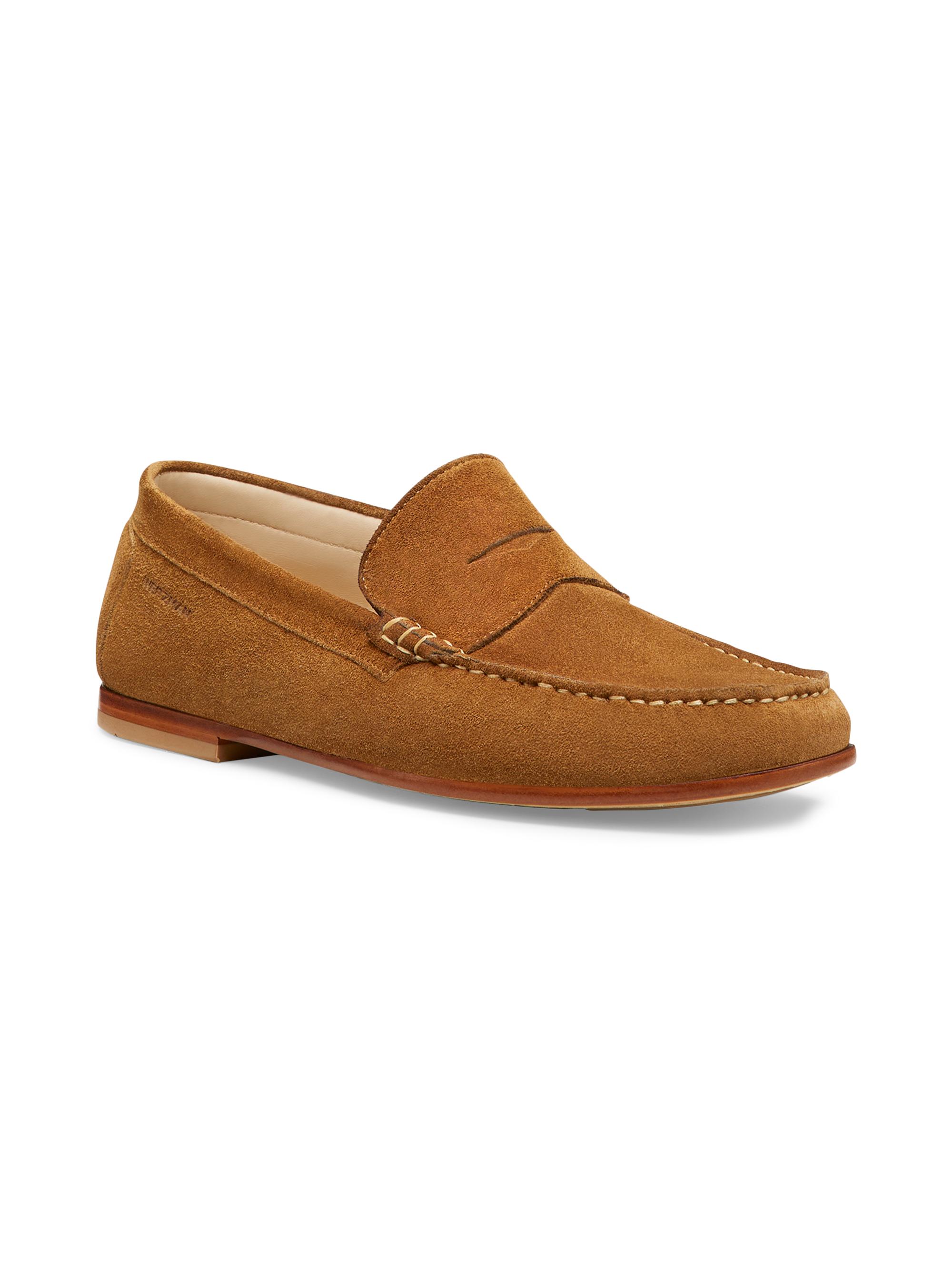 Stuart Weitzman Brady Penny Leather Loafers | Saks Fifth Avenue display picture 2