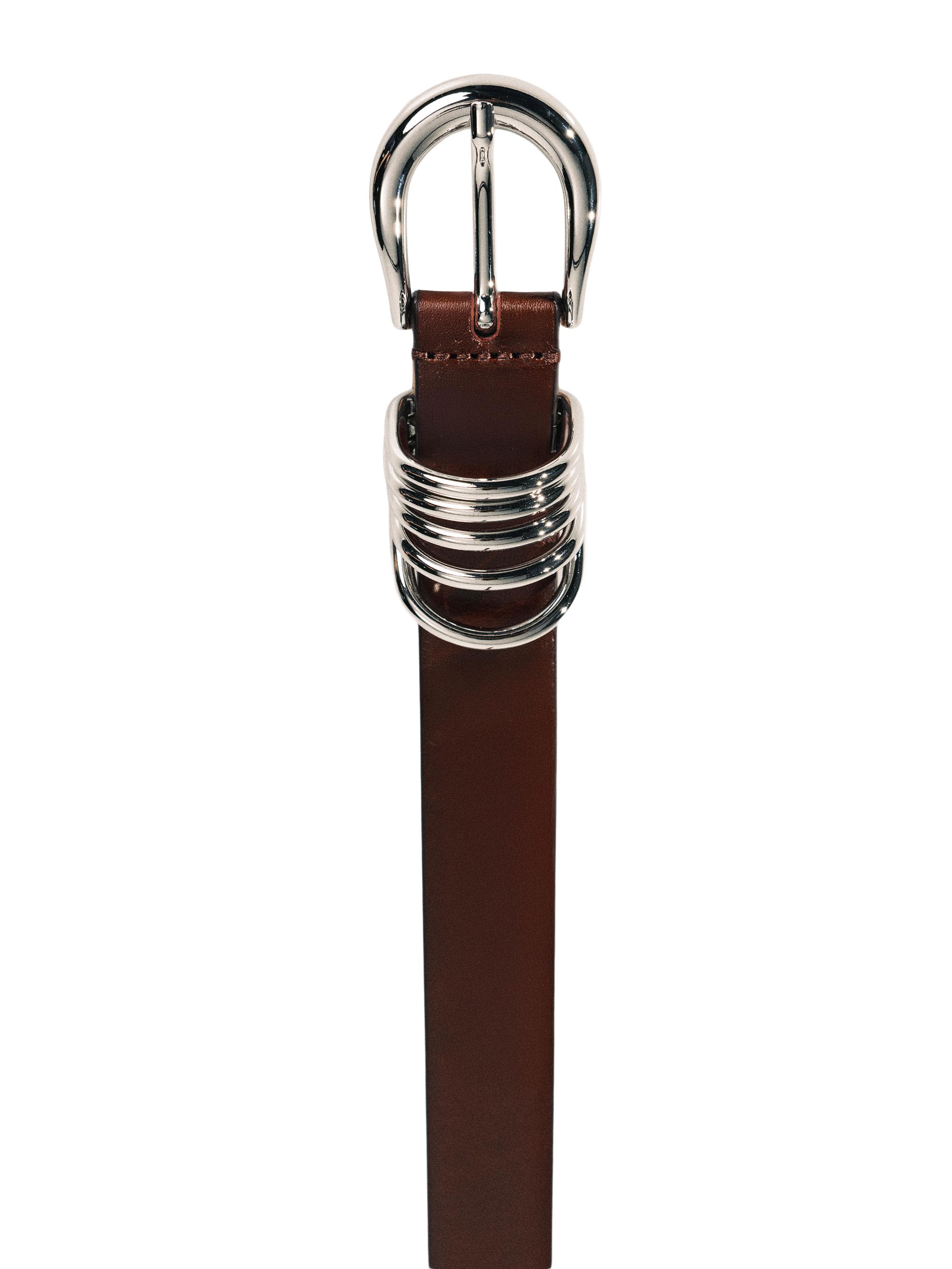 Déhanche Hollyhock Leather Belt | Saks Fifth Avenue
