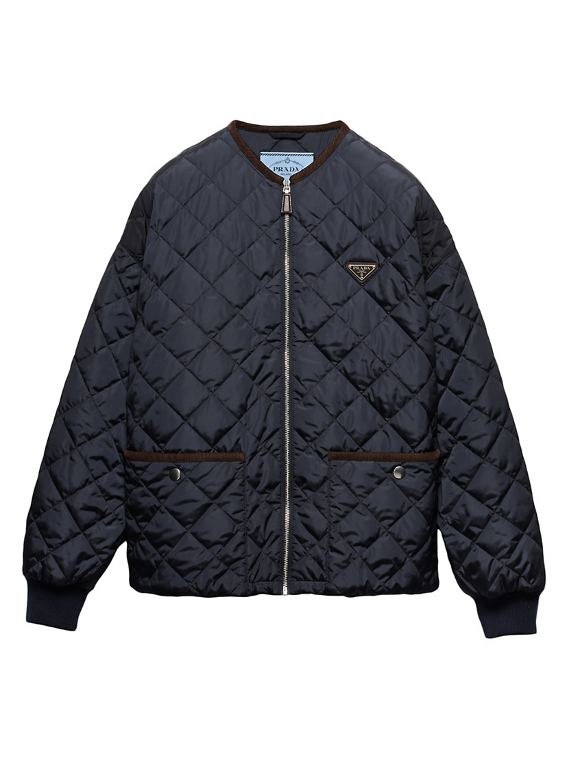 Shop Prada Quilted Light Re-Nylon Jacket | Saks Fifth Avenue Shop Prada Quilted Light Re-Nylon Jacket | Saks Fifth Avenue