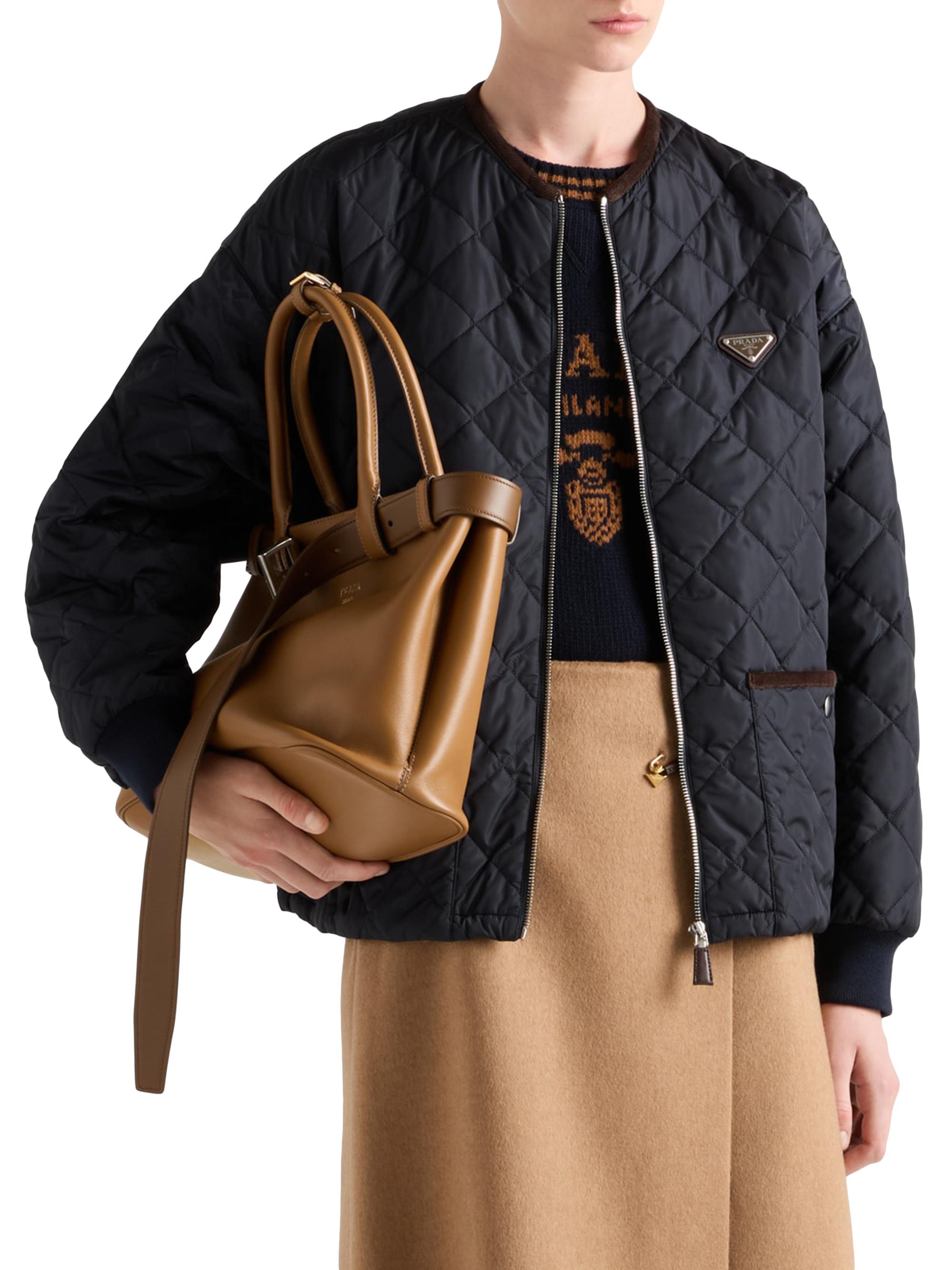 Prada Wool and Cashmere Crew-Neck Sweater | Saks Fifth Avenue