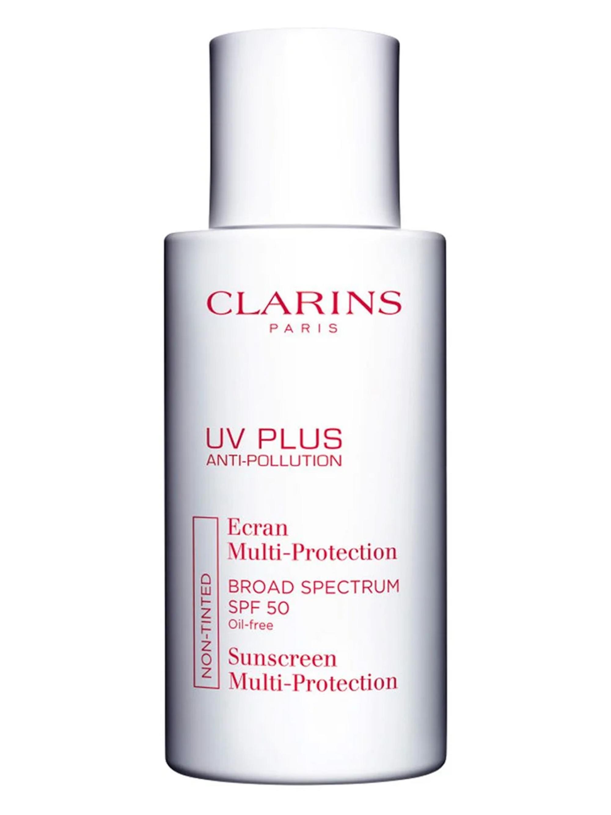 Clarins Women's UV Plus Anti-Pollution Tinted Face Sunscreen SPF 50