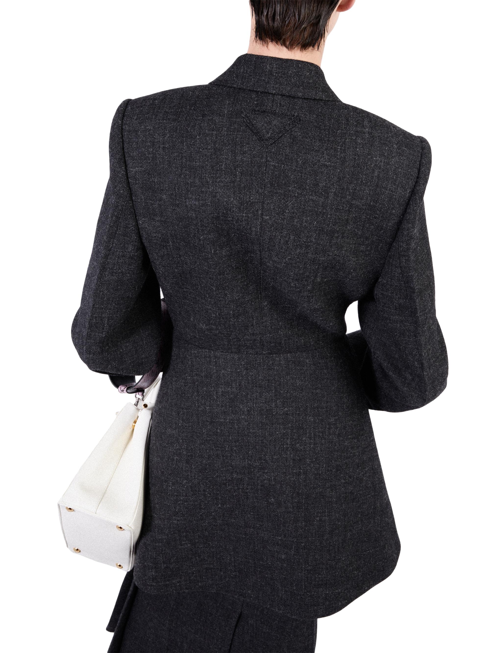 PRADA オーバーダイ　ワークジャケット Prada Double Breasted Vintage Look Rush Stitch Jacket | Saks