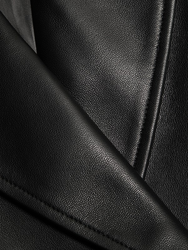 Shop If Only Studio Wrap Walker Lamb Leather Coat | Saks Shop If Only Studio Wrap Walker Lamb Leather Coat | Saks