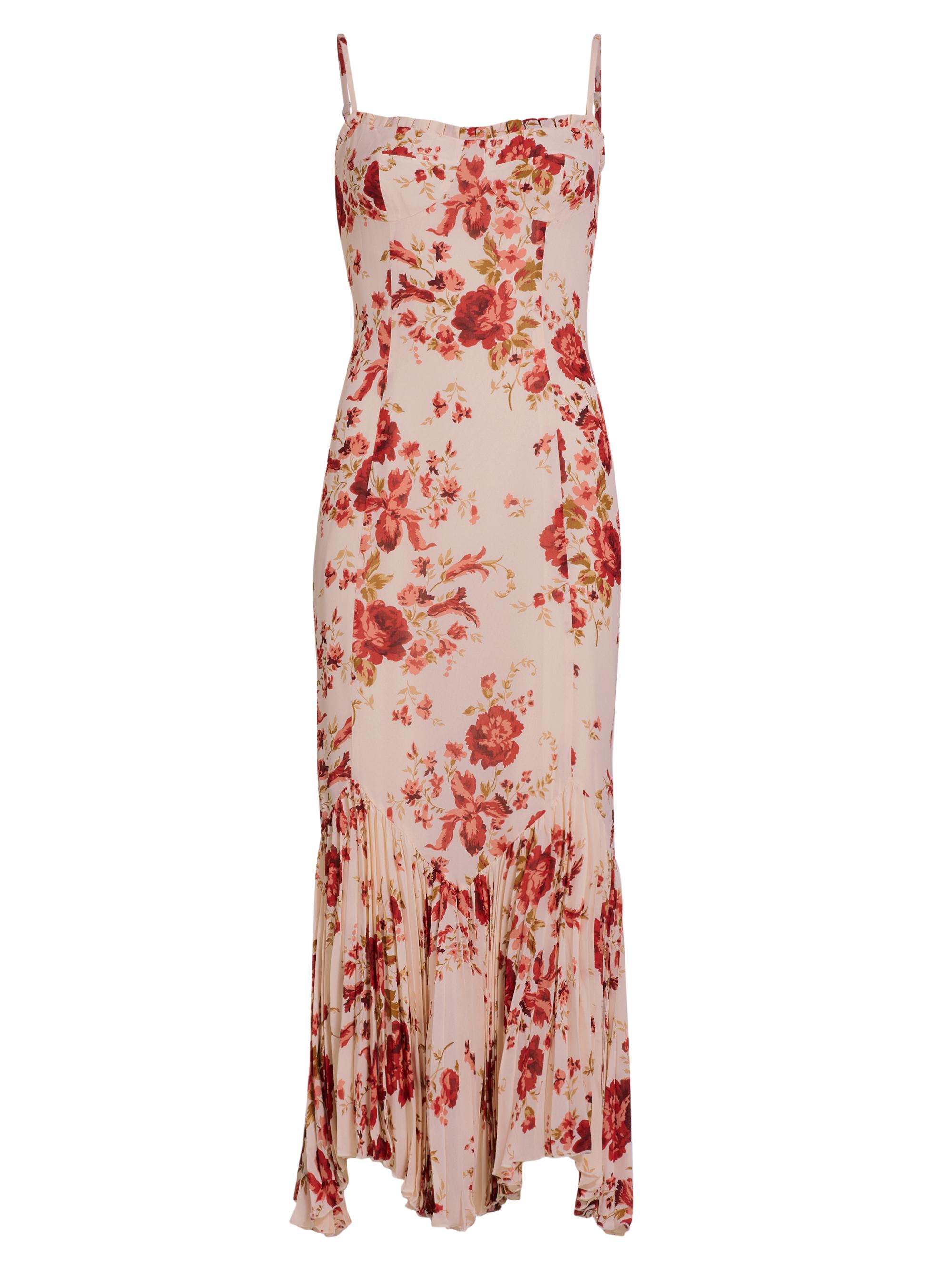 Reformation Aiko Rose Georgette Maxi Dress Saks Fifth Avenue