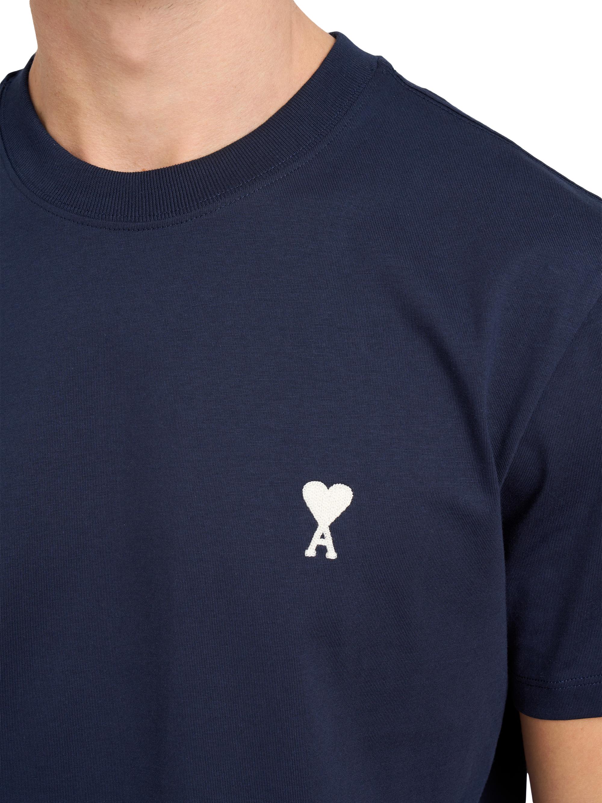AMI Paris ​ADC Logo-Embroidered T-Shirt | Saks Fifth Avenue